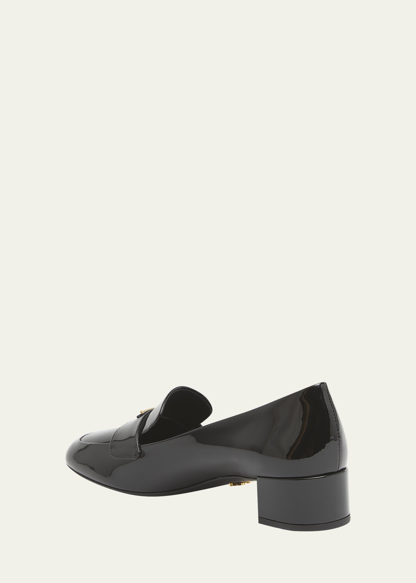 Prada Vernice Patent Loafer Pumps - Bergdorf Goodman
