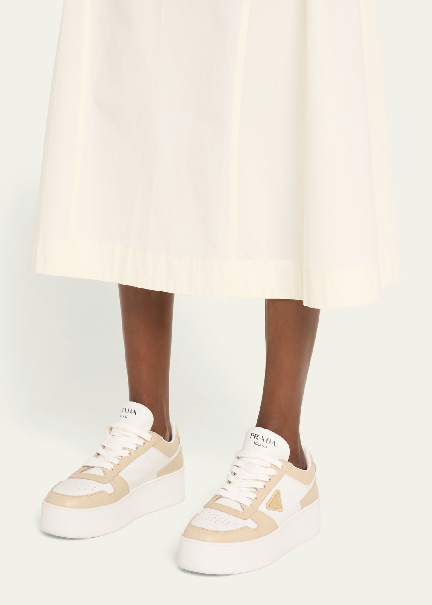 PRADA 本革スニーカー　TRAPPEUR BIANCO $_12.JPG?set_id=880000500F