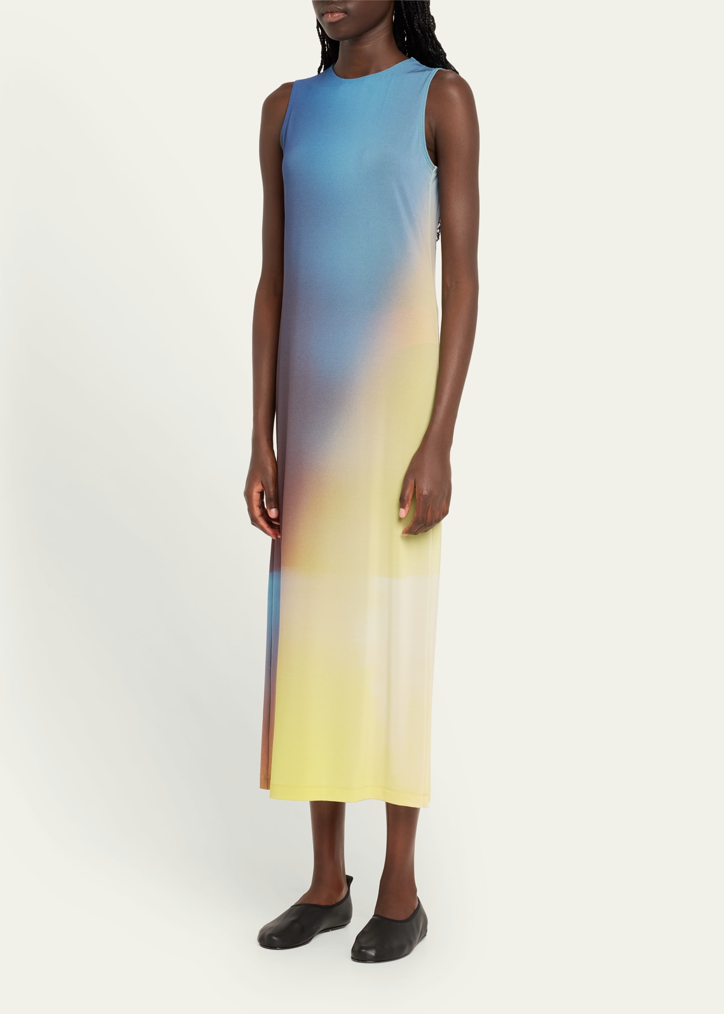 Issey Miyake Light Leak Ombre Maxi Dress - Bergdorf Goodman
