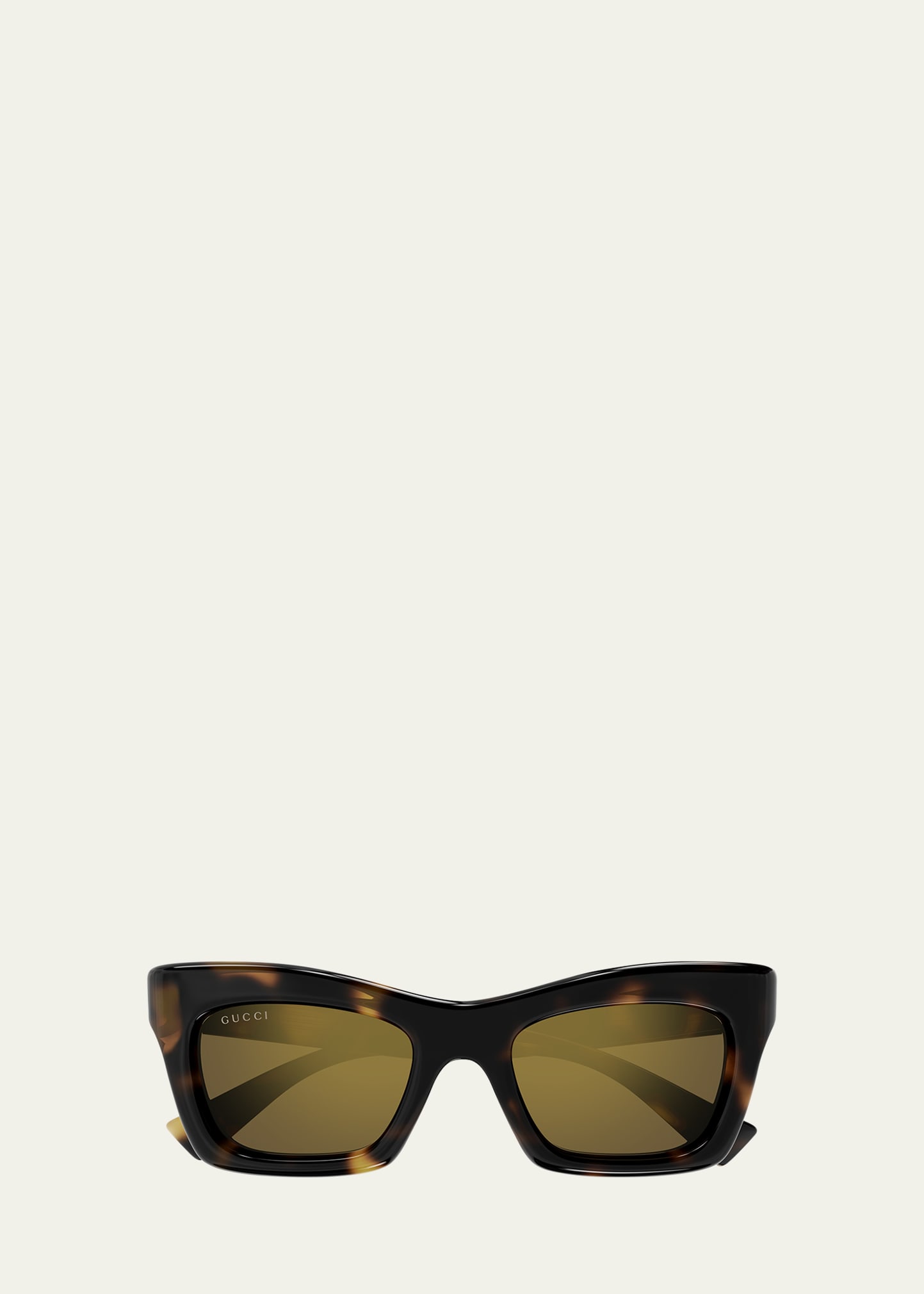 Gucci Logo Acetate Cat-Eye Sunglasses - Bergdorf Goodman