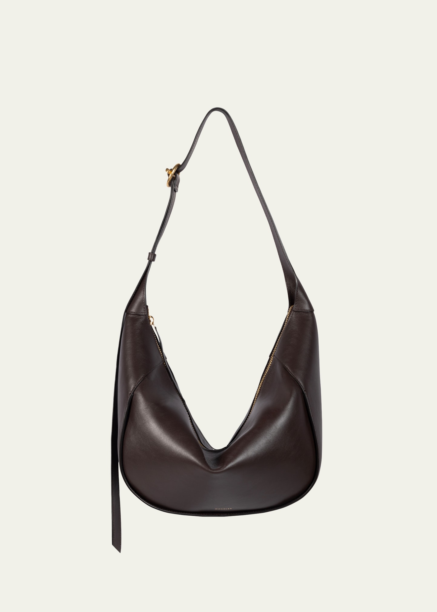 Wandler Maggie Zip Leather Hobo Bag - Bergdorf Goodman