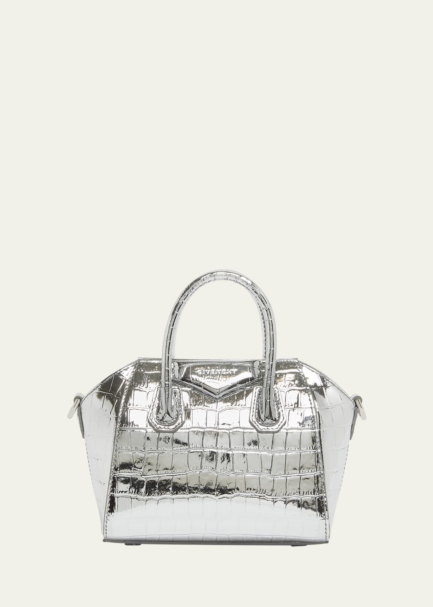 24AW new/GIVENCHY アンティゴナトイロックハンドルバッグ Bag Antigona Toy bag in satin with strass | Givenchy CA | Givenchy