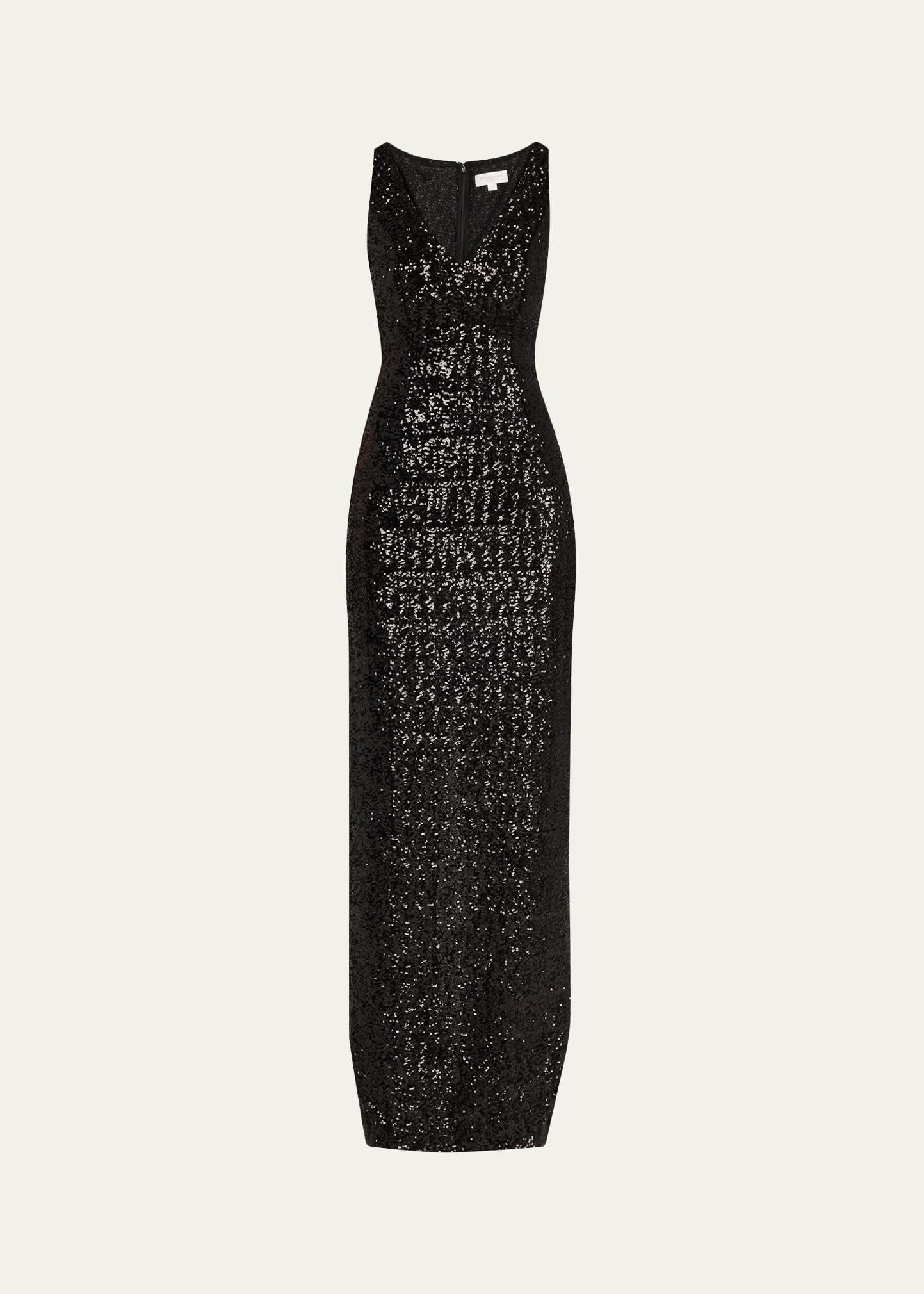 michael kors glitter dress Michael Kors Collection MICHAEL Michael Kors Portrait Sheath Sequin Dress