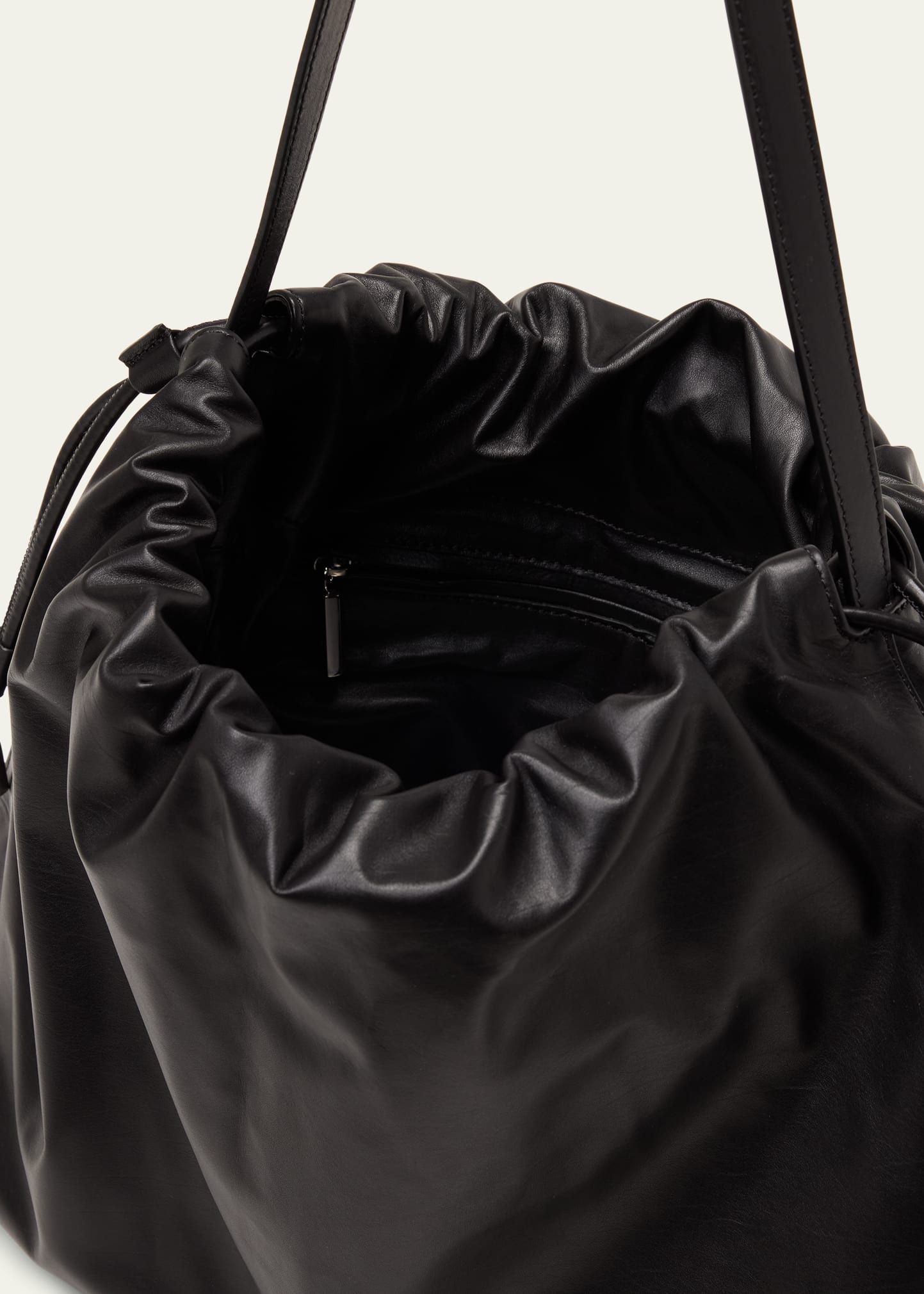 THE ROW Angy Hobo in Light Nappa Leather - Bergdorf Goodman