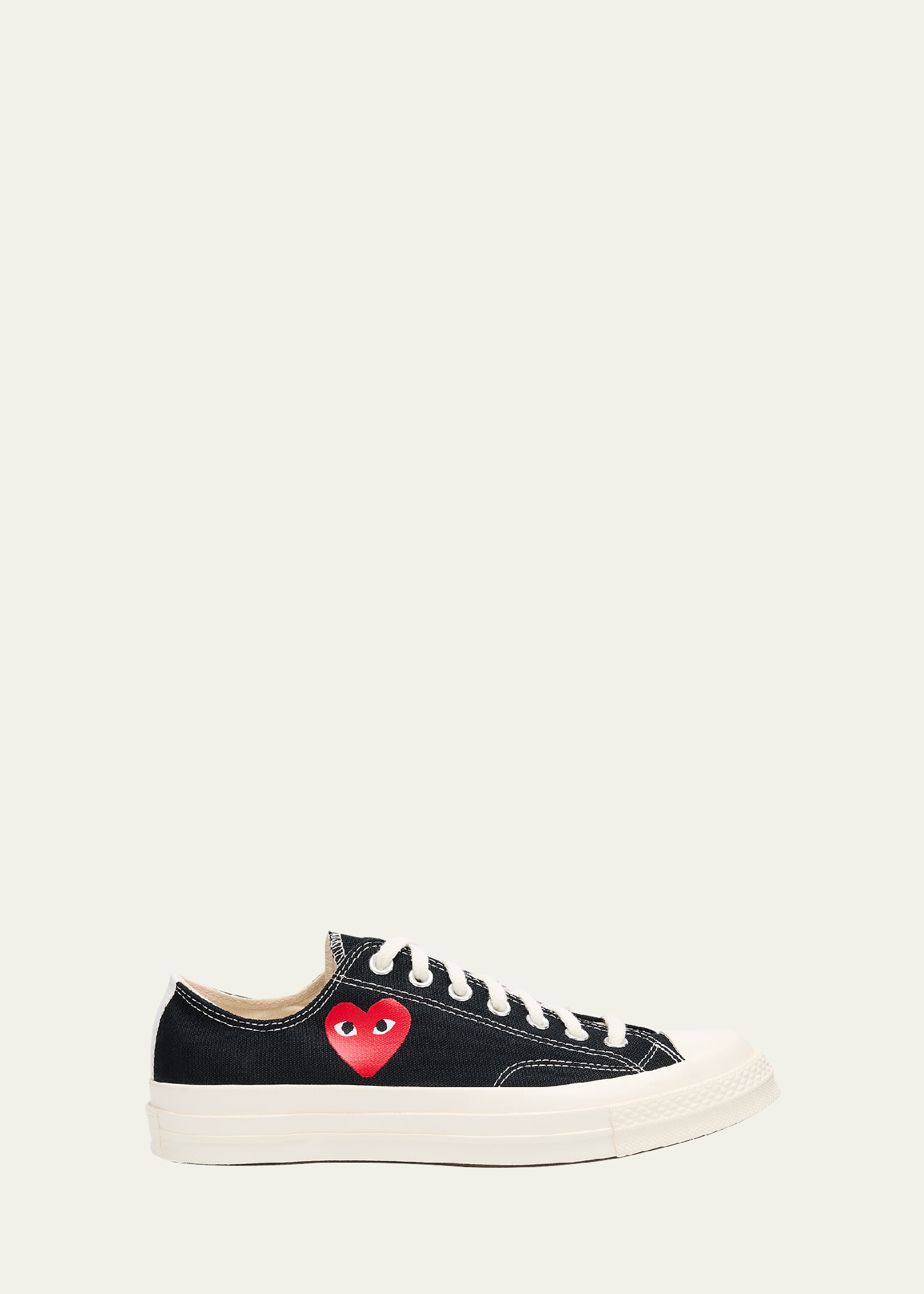 Cdg x converse low black best sale