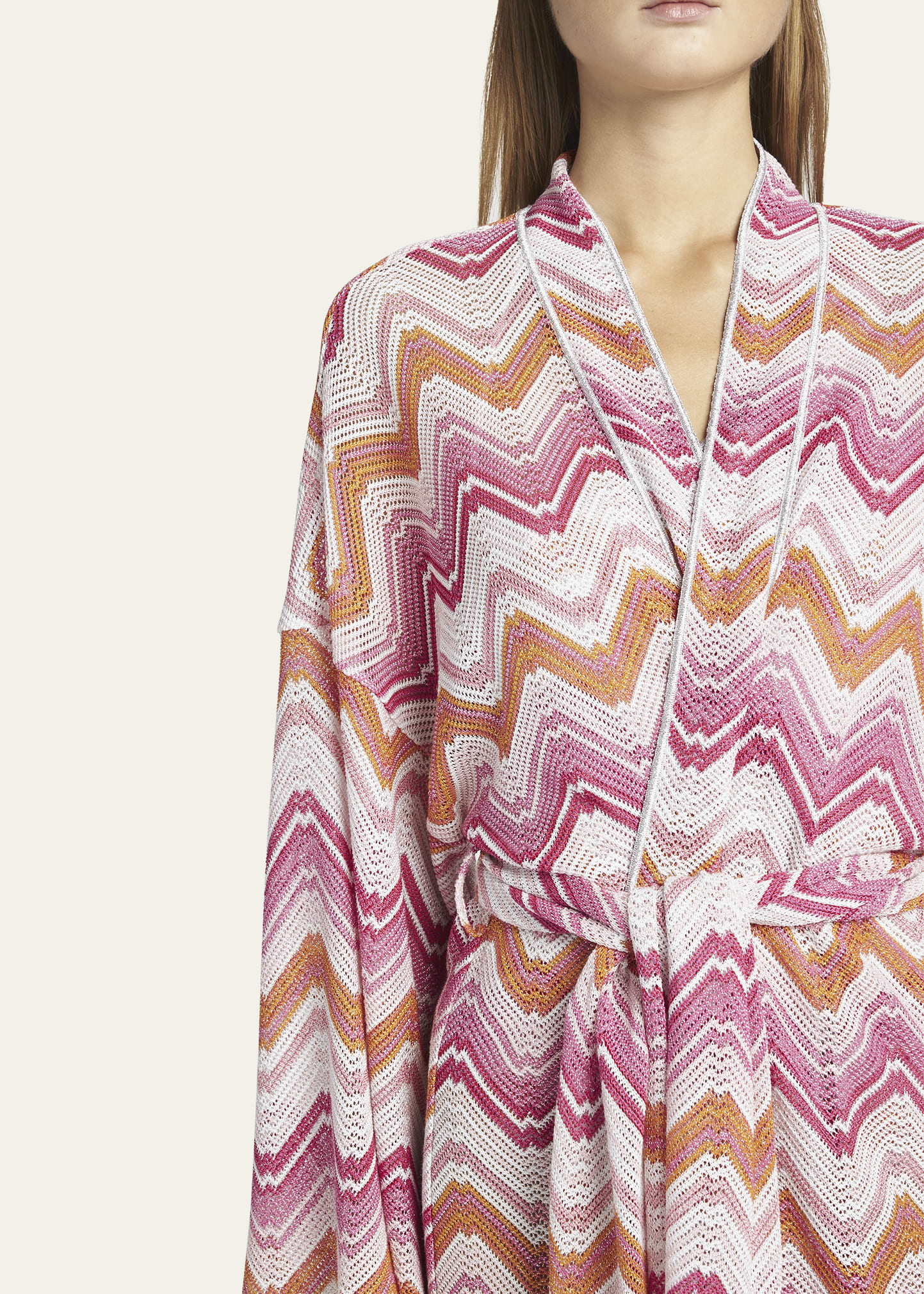 Missoni Microshaded Zig-Zag Kimono Coverup - Bergdorf Goodman