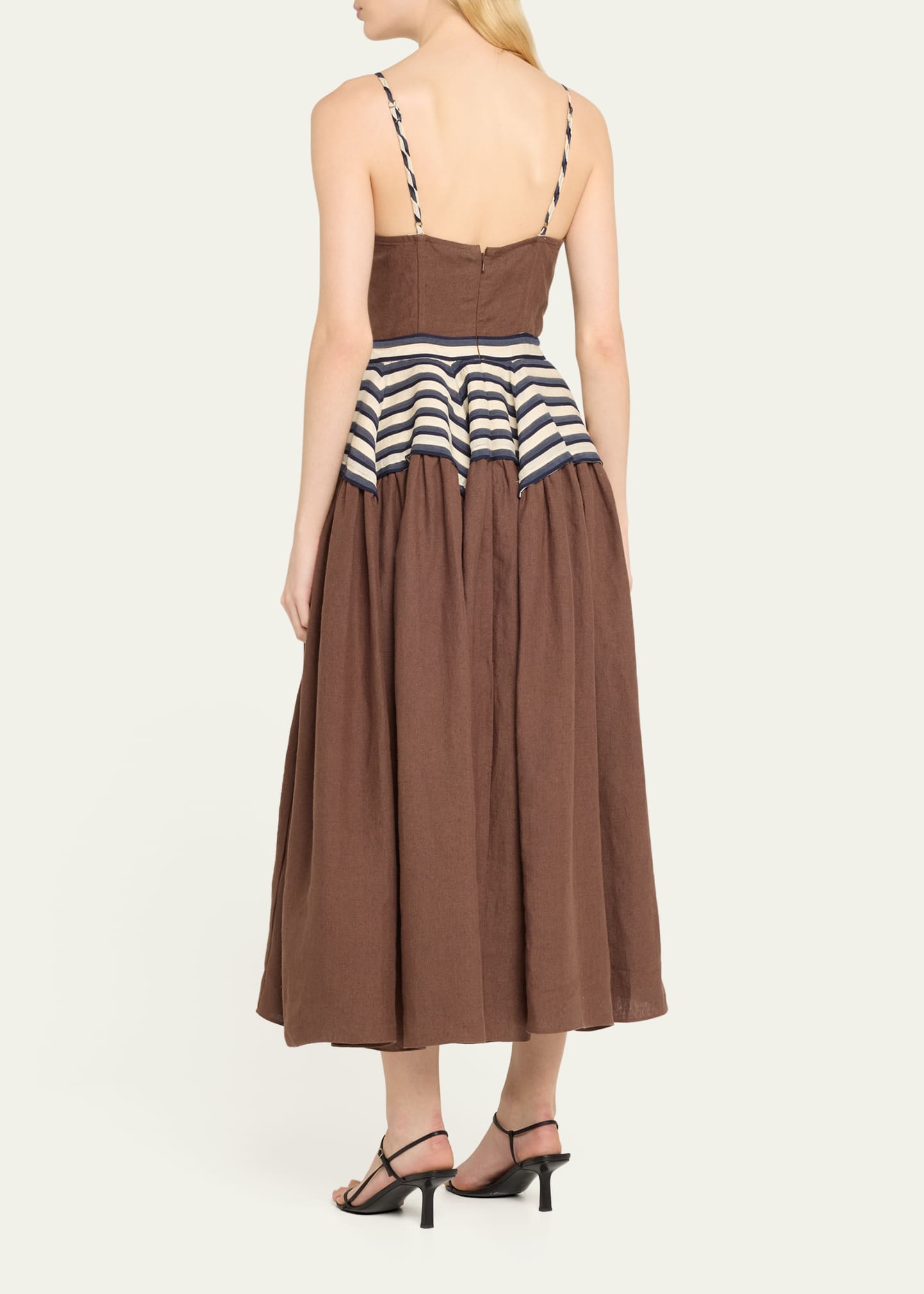 Rosie Assoulin Golden Afternoon Midi Dress - Bergdorf Goodman