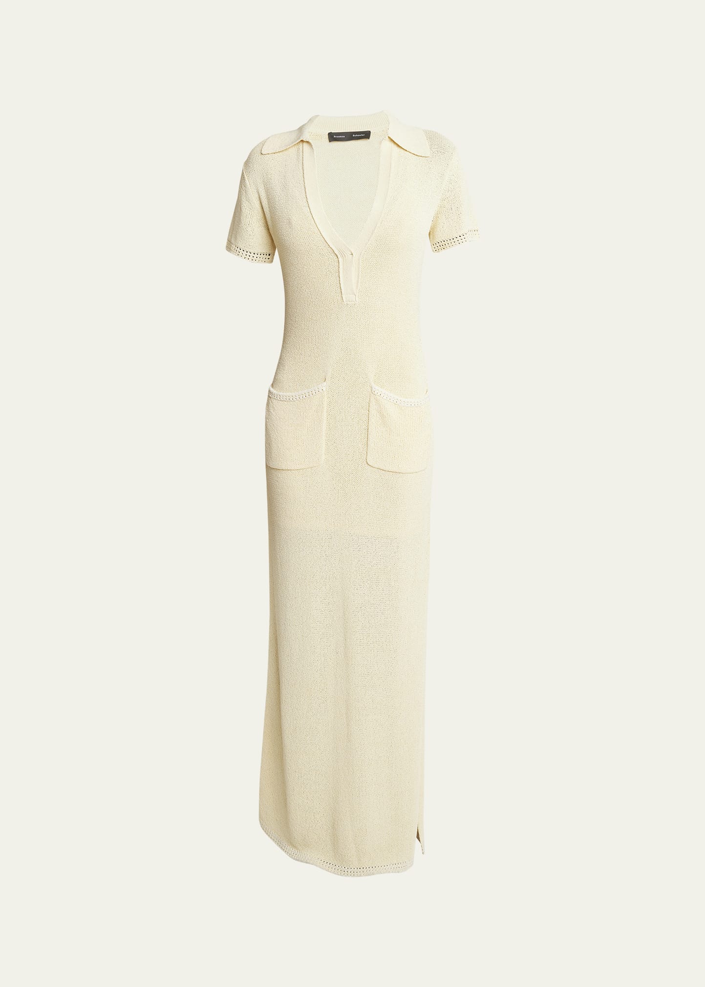 white christmas dresses Proenza Schouler Open Crochet Knit Tank Dress – AGN x 13 main image 1