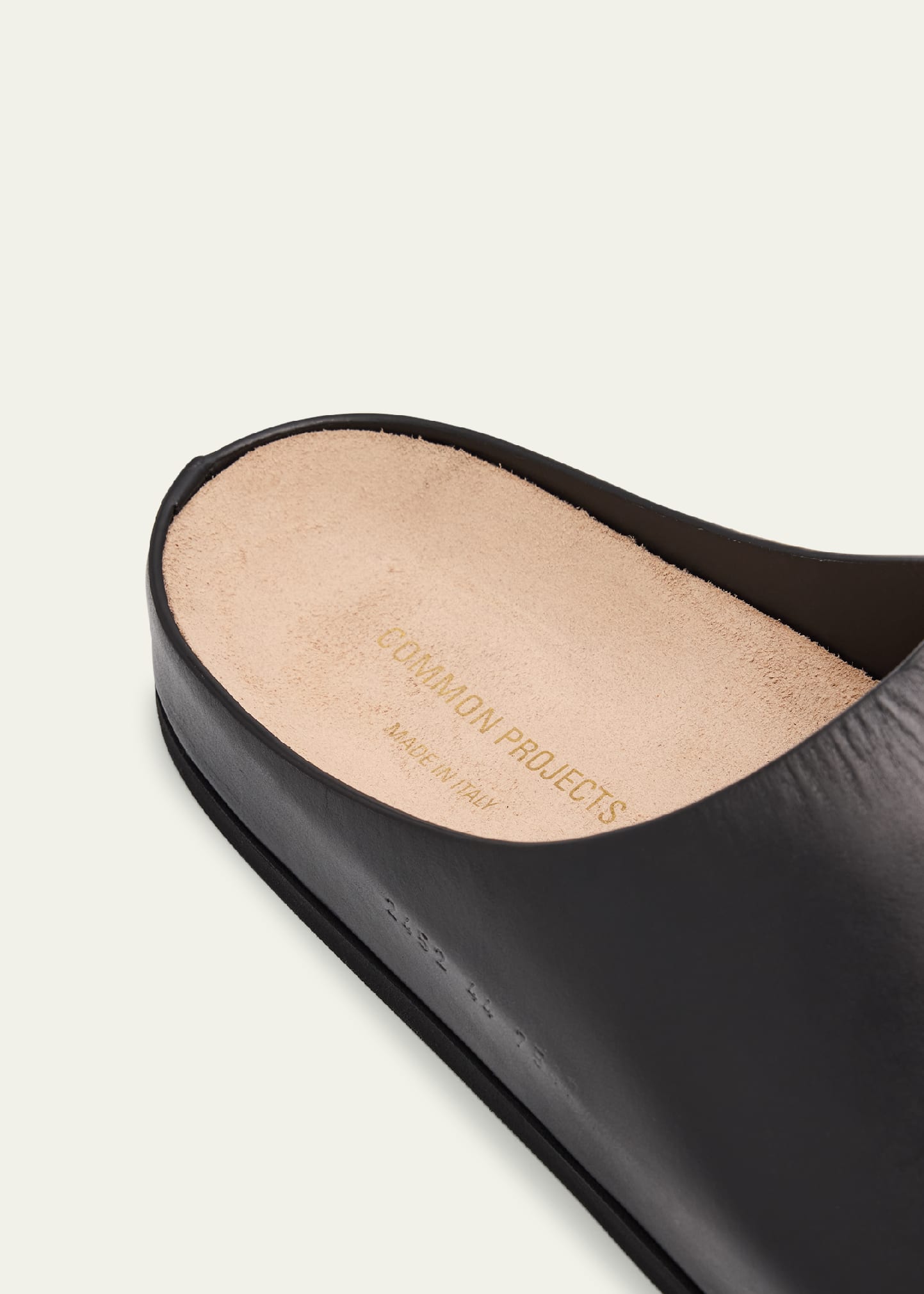 Common Projects Men's Leather Clogs - Bergdorf Goodman