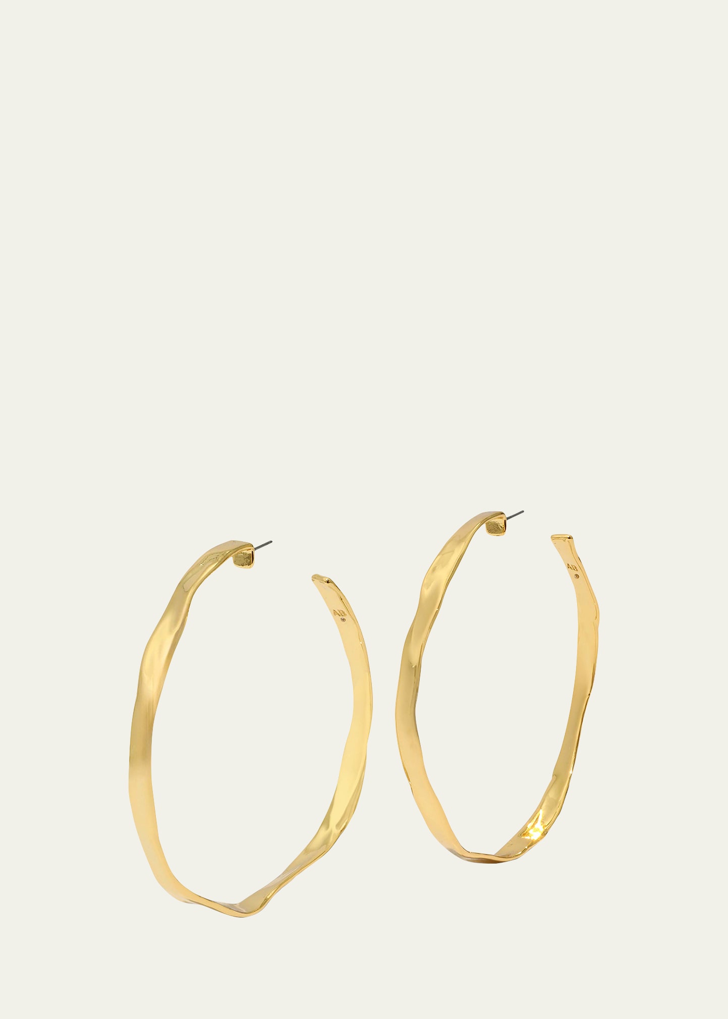 Alexis Bittar Molten XL Hoop Earrings - Bergdorf Goodman Alexis Bittar Molten XL Hoop Earrings