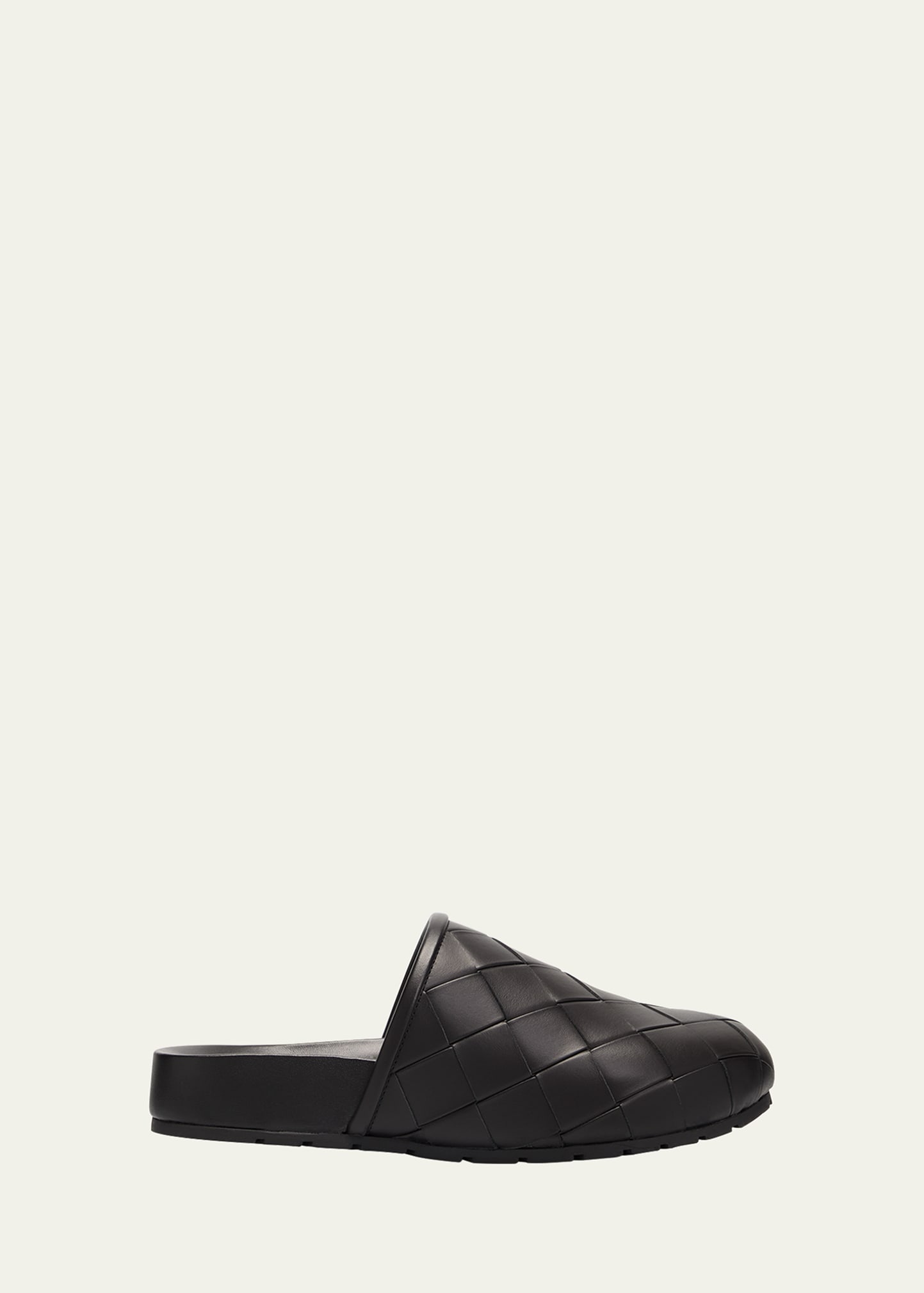 Bottega Veneta Reggie Woven Leather Slipper Mules - Bergdorf