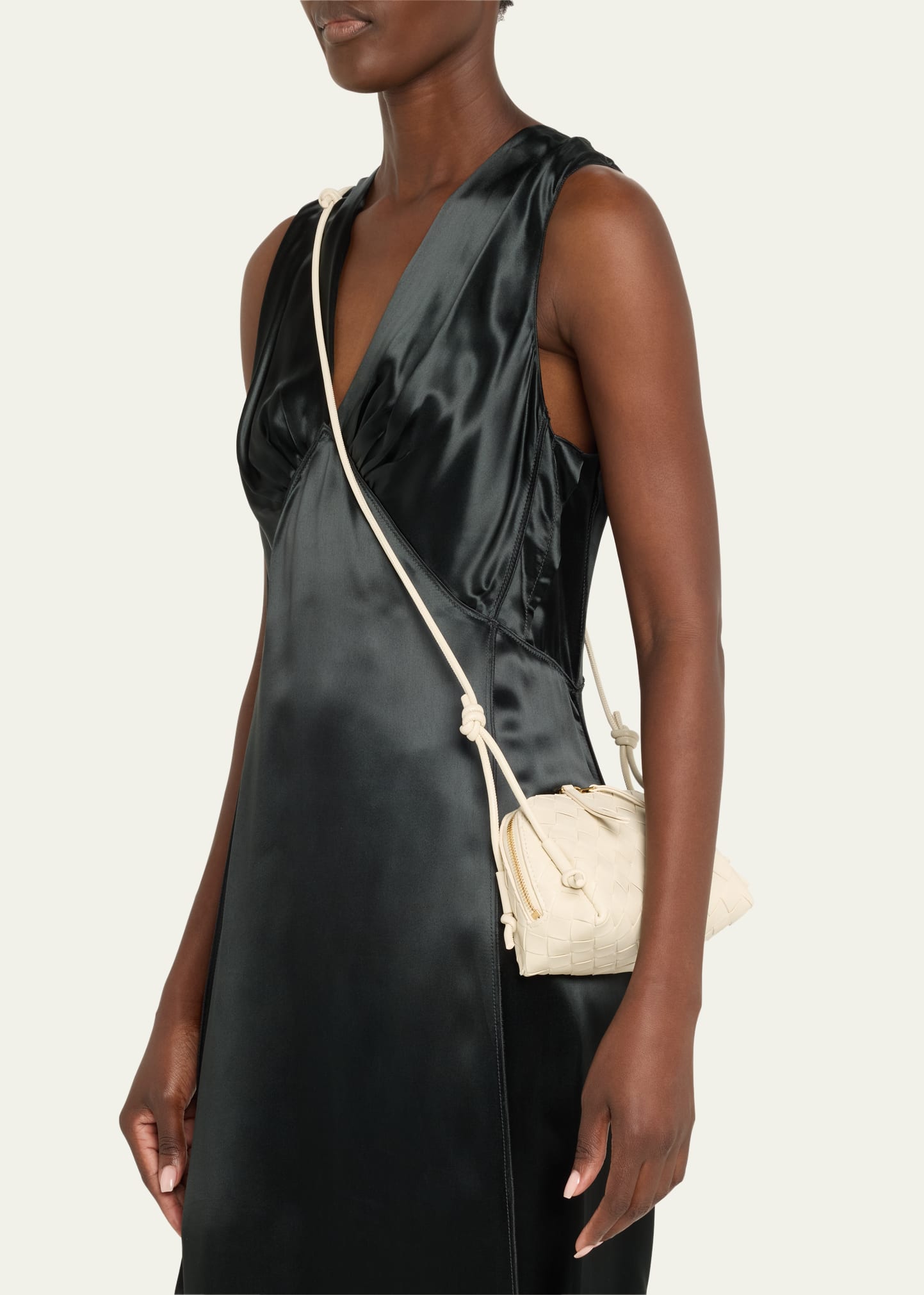 【SALE】bottega veneta muluti zip pouch Bottega Veneta Zip Leather Pouch Shoulder Bag - Bergdorf Goodman