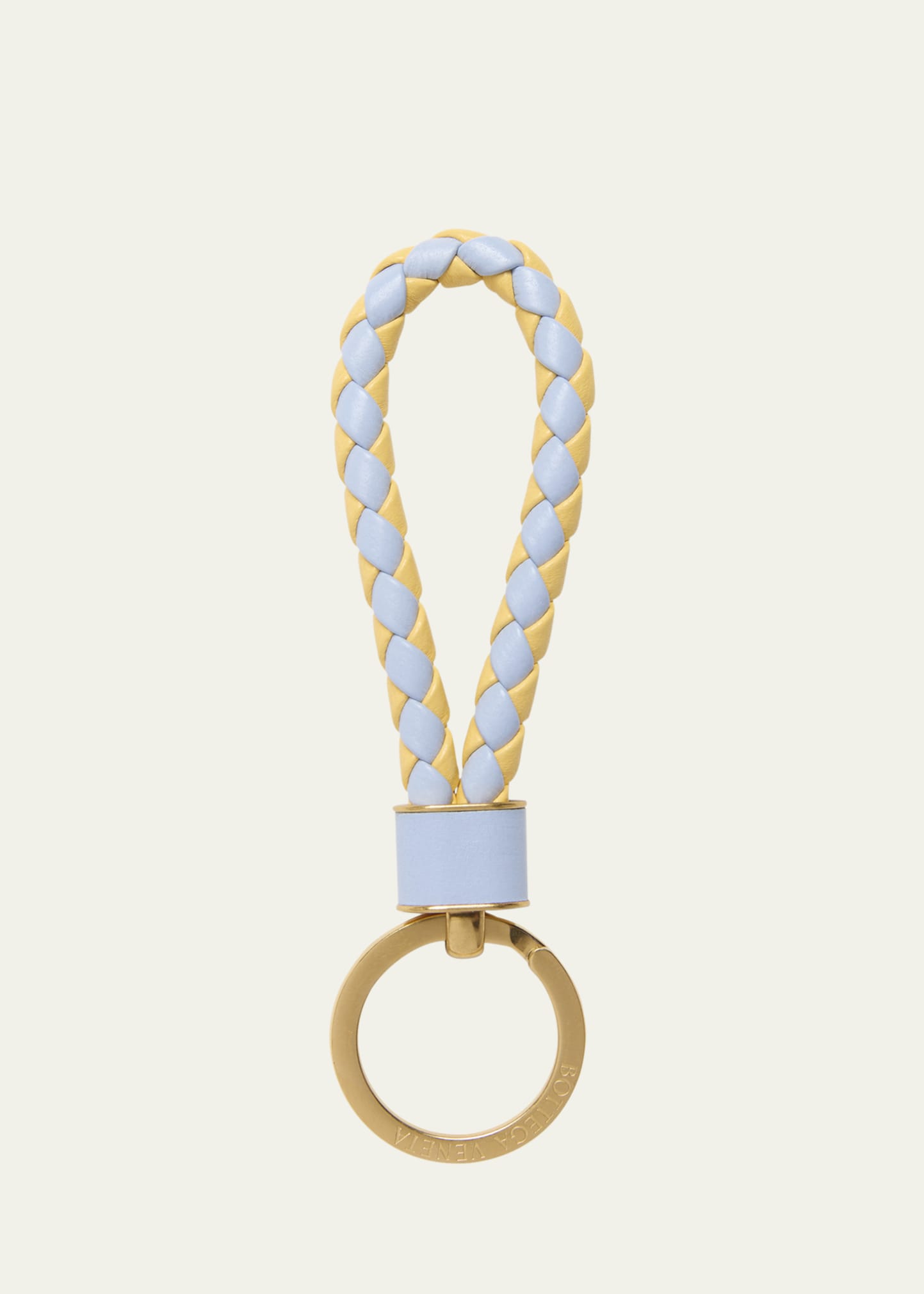 ★BOTTEGA VENETA★ Intrecciato Keyring Fondant 709727VMAY121 709727VMAY1_3929-4_917867a2-