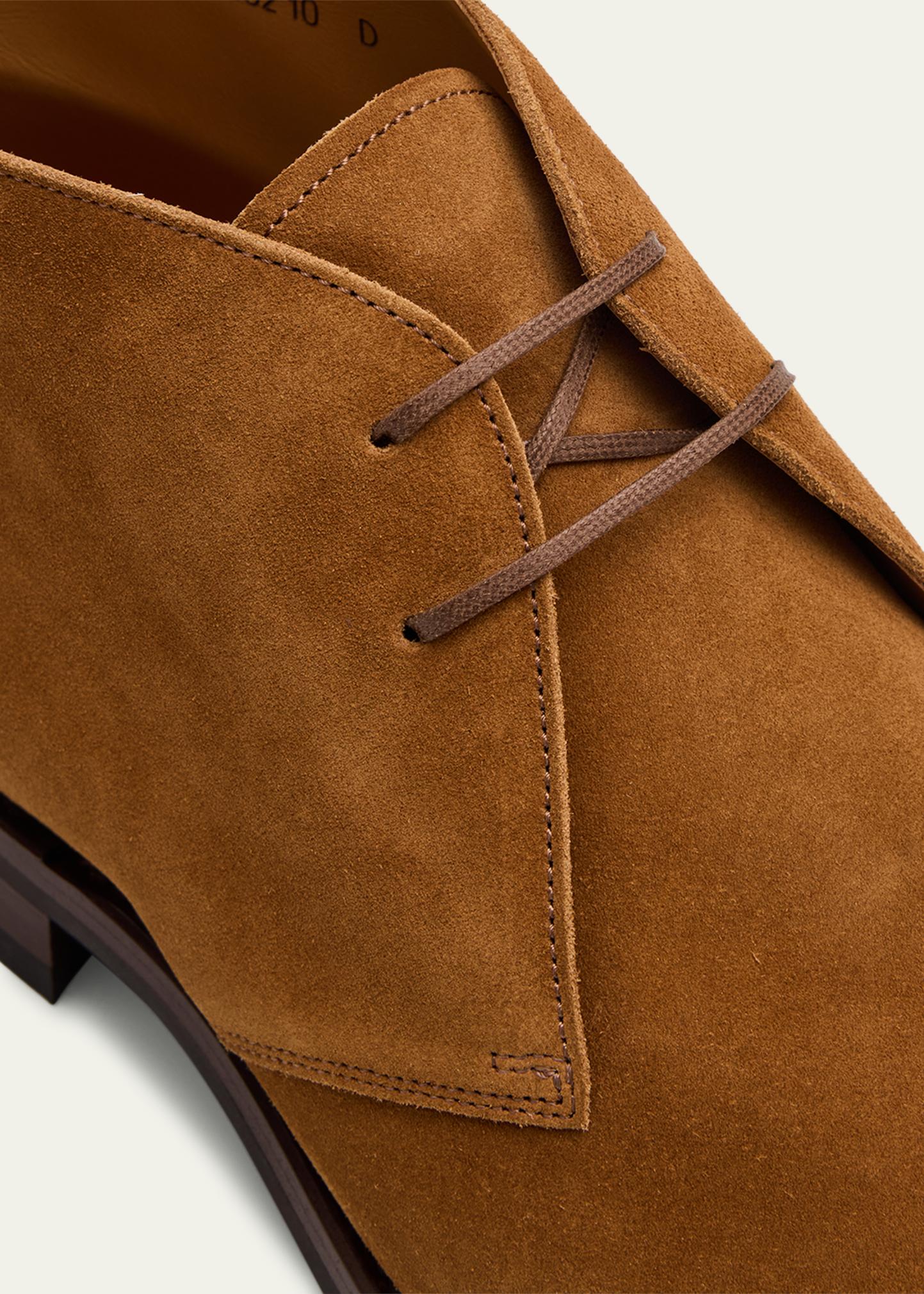 NEW! $1,295 Ralph Lauren Purple Label Frasco Tan Suede Chukka Boots Shoes 9.5 bg_4852784_100244_m main image 4