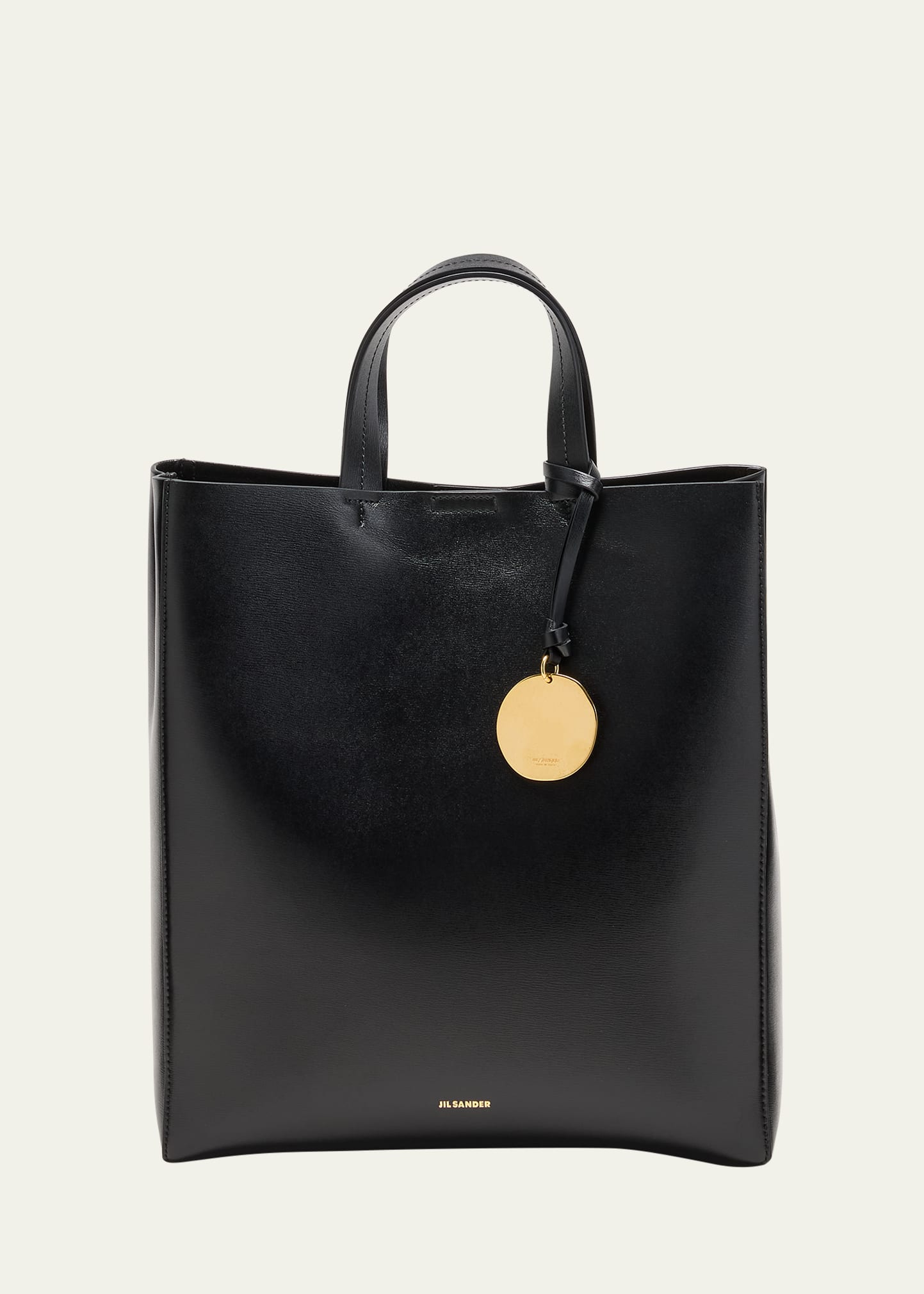 Jil Sander Bond Small Lambskin Leather Tote Bag Bergdorf Goodman