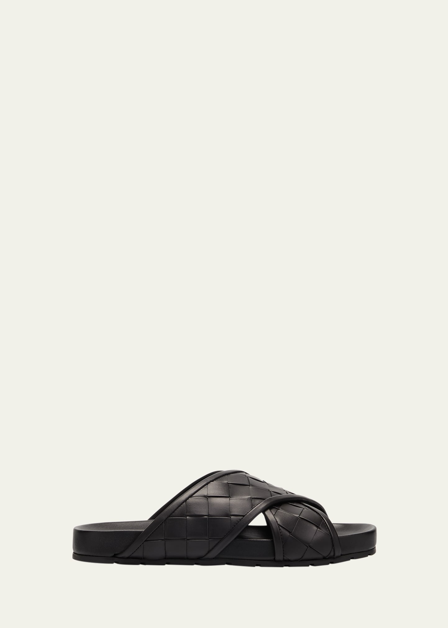 【Bottega Veneta】Sandals Men Leather Black（関税込み） Bottega Veneta Slippers and Clogs Men Leather Black | B-Exit