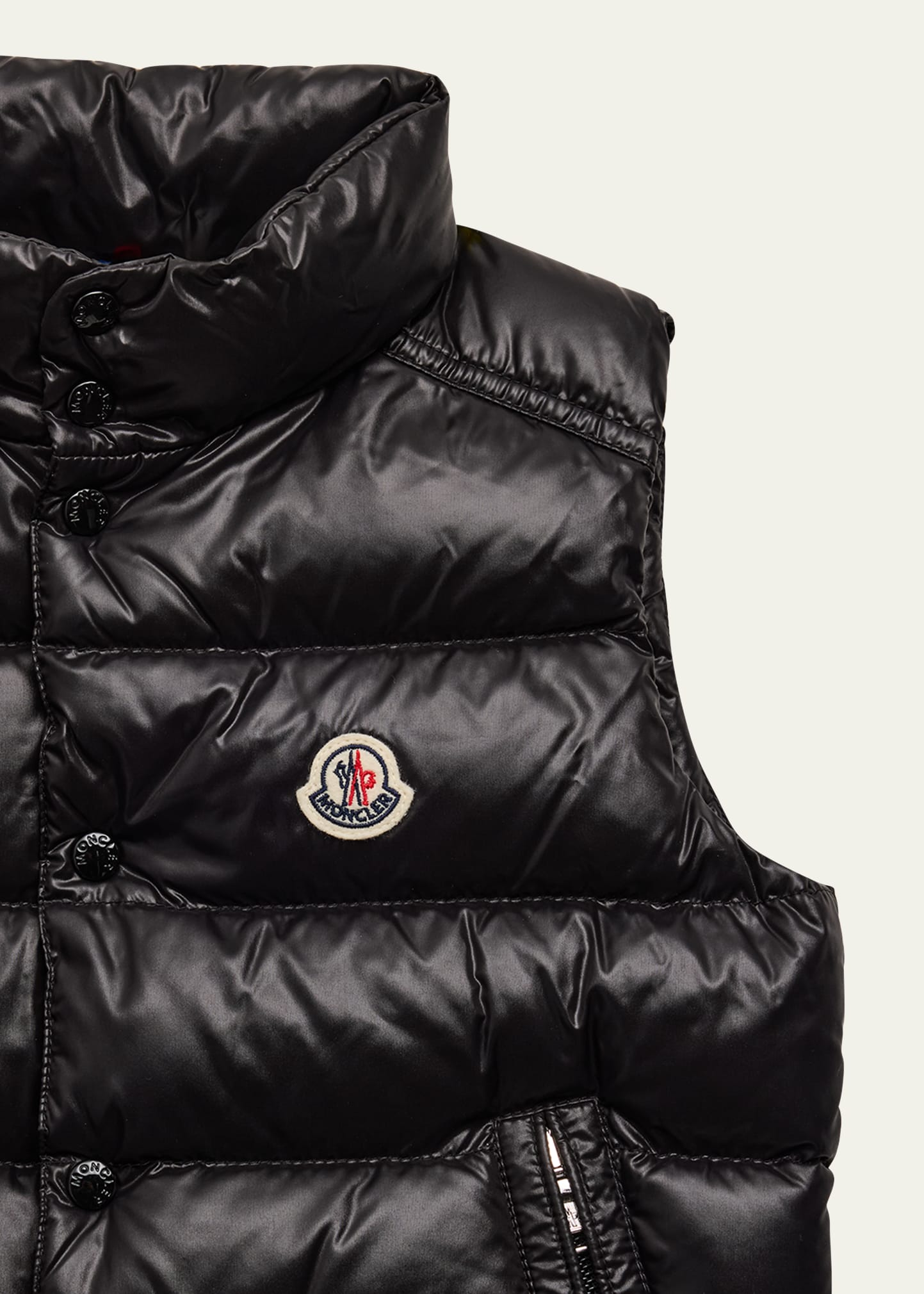 Moncler Kid's Ghany Quilted Puffer Down Vest, Size 8-14 - Bergdorf