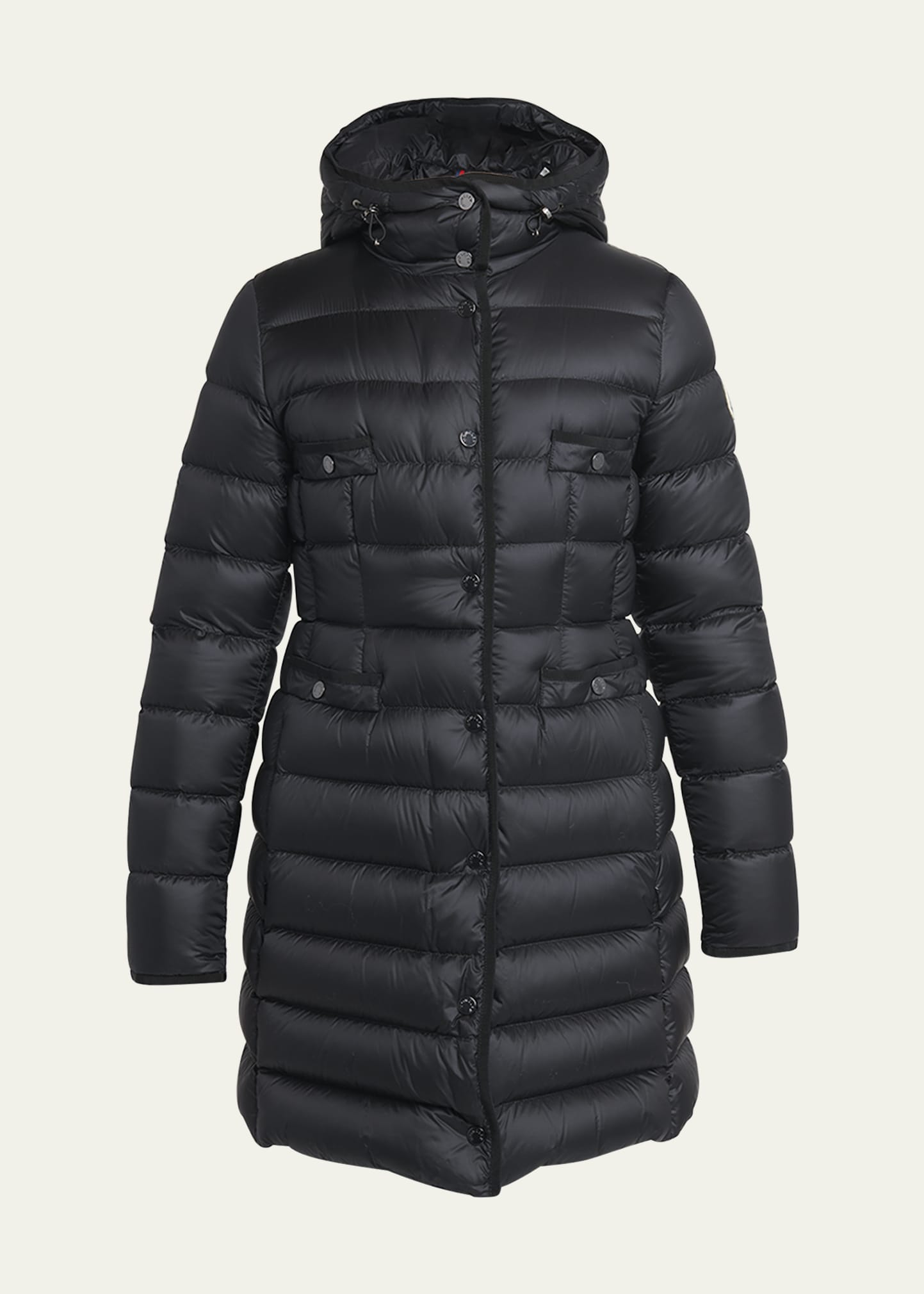Moncler Hirma Hooded Long Down Jacket - Bergdorf Goodman