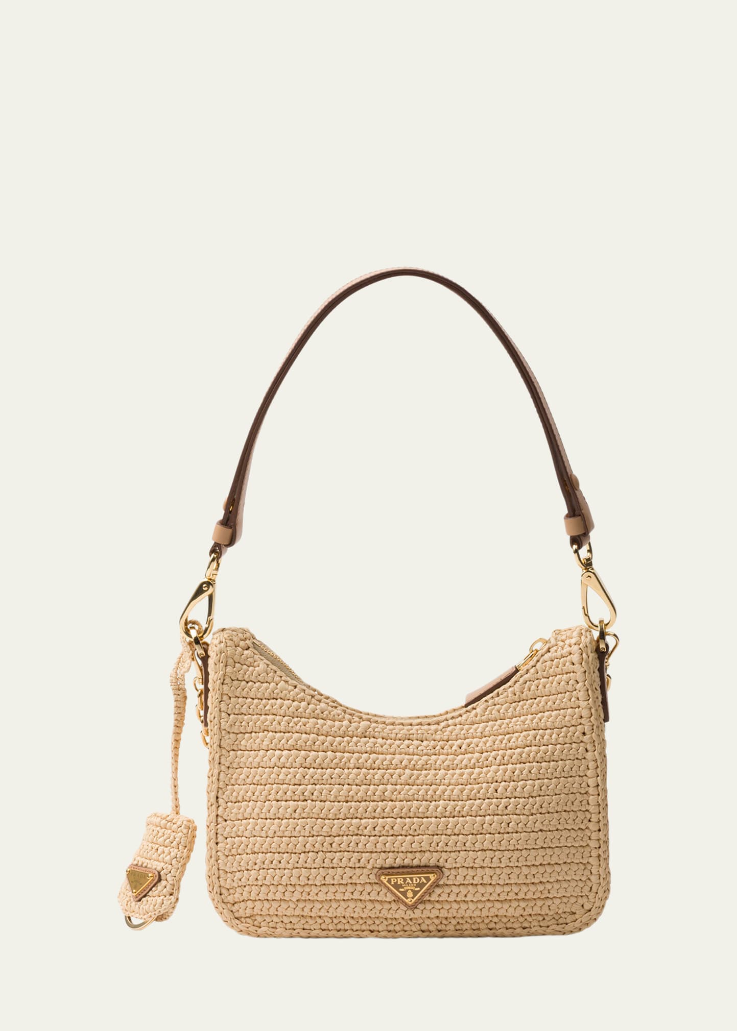 Prada Re-Edition Crochet Pouch Shoulder Bag Bergdorf Goodman