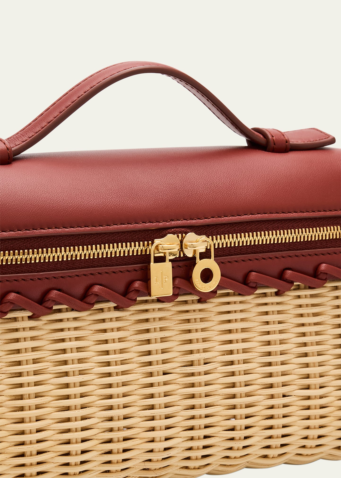 Loro Piana Extra Pocket Zip Rattan Crossbody Bag - Bergdorf Goodman