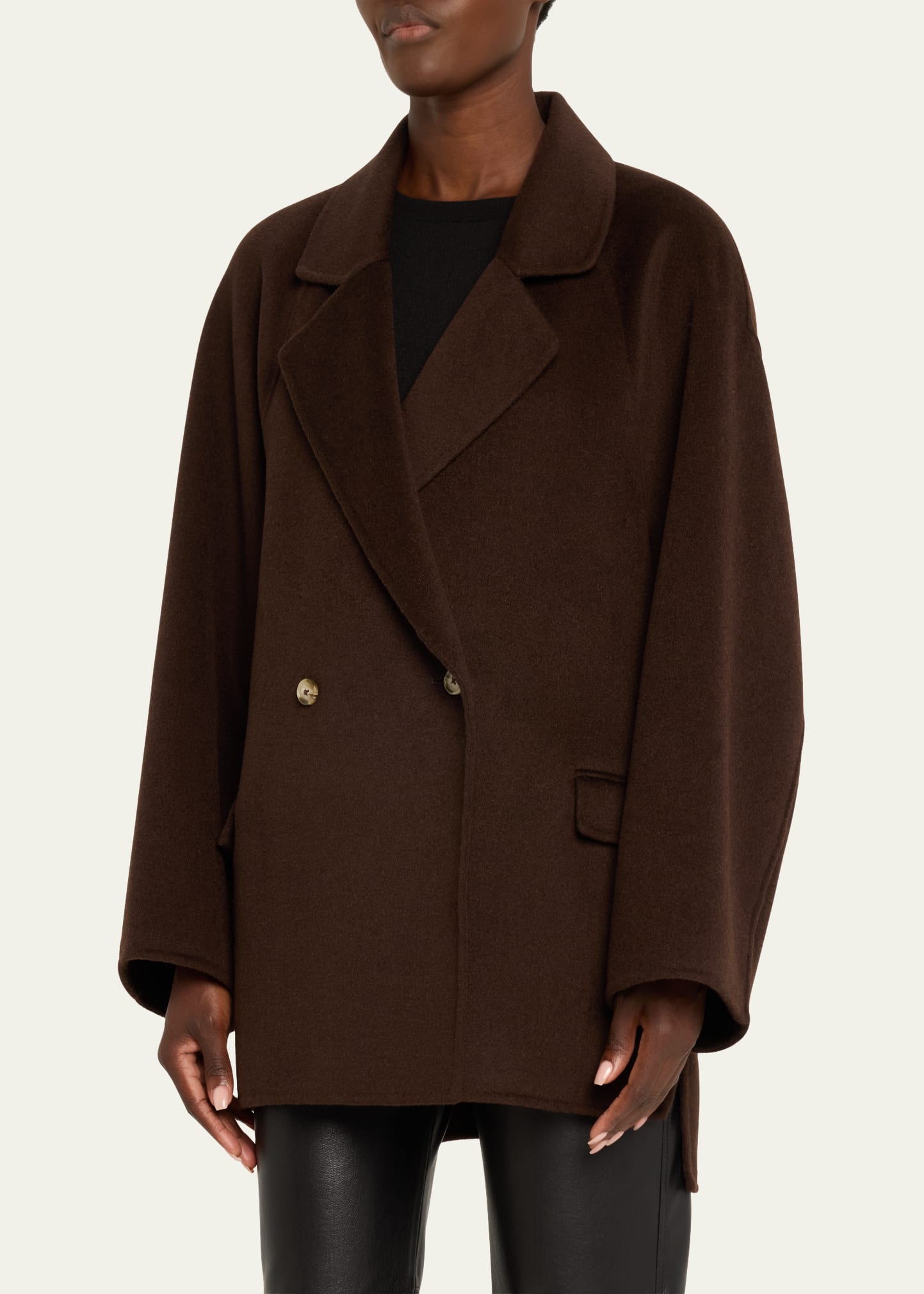 Loulou De Saison Gary Cashmere-Blend Short Coat - Bergdorf Goodman