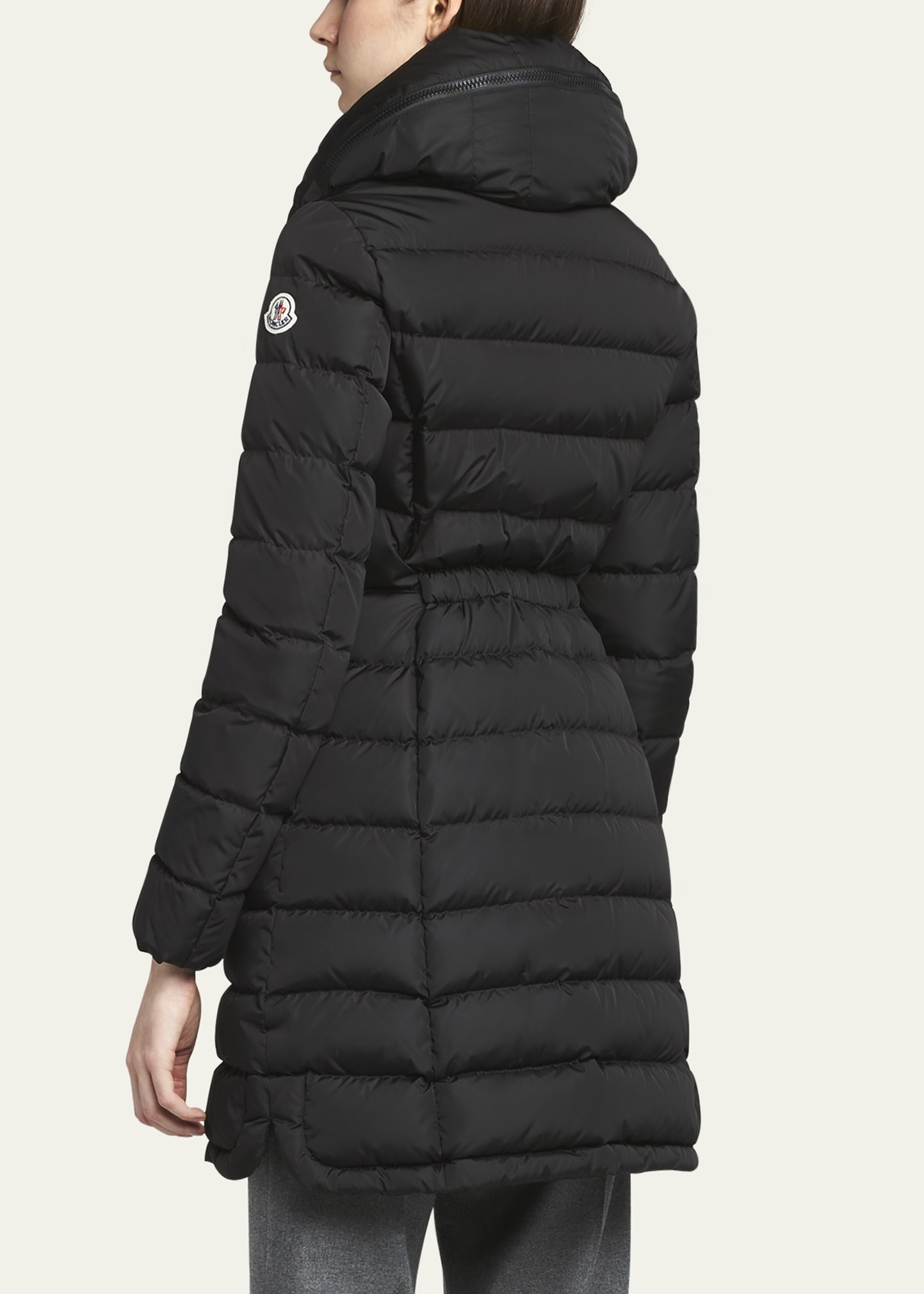 Moncler Flammette Long Puffer Coat - Bergdorf Goodman