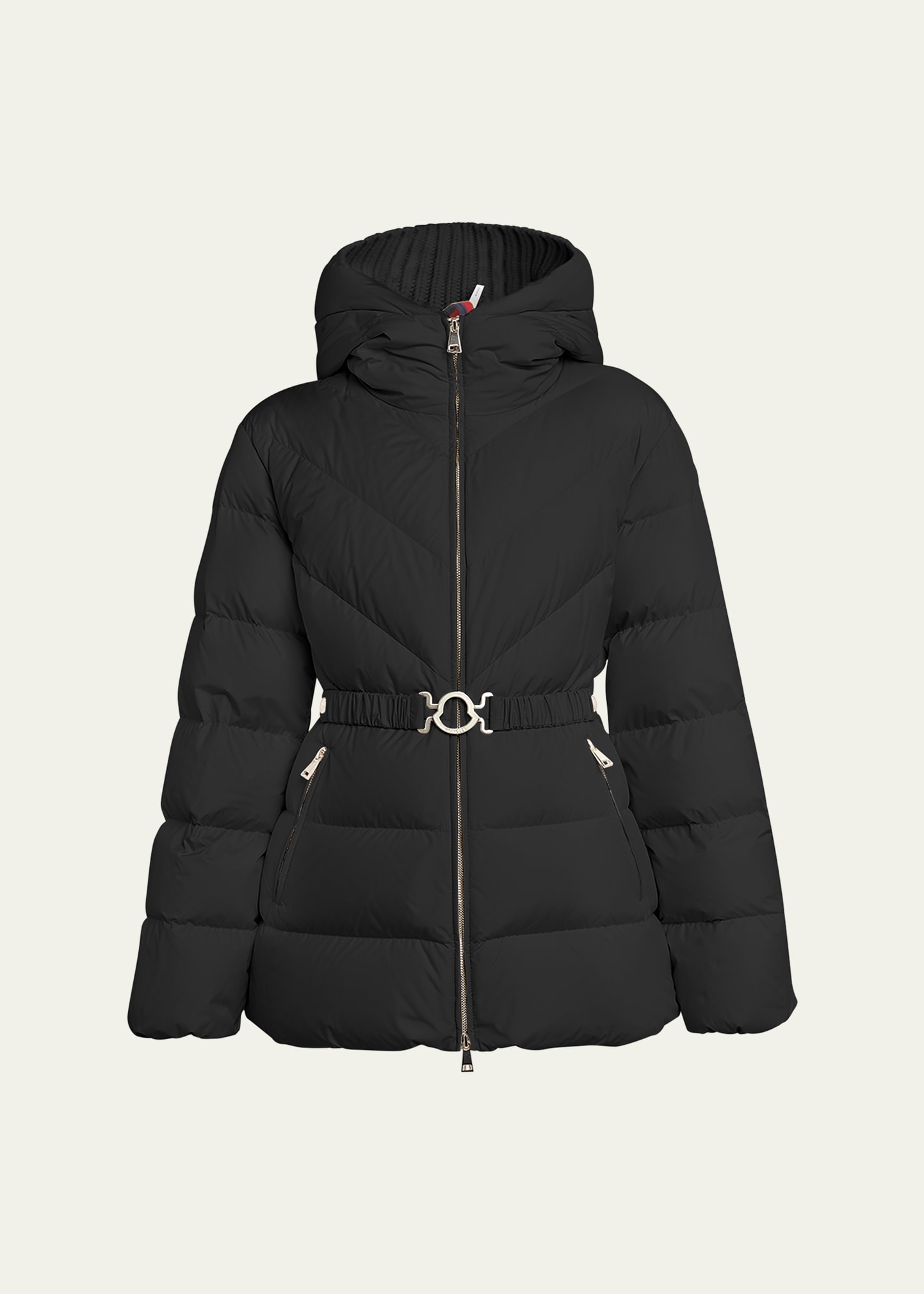 Moncler Brosse Belted Puffer Jacket Bergdorf Goodman