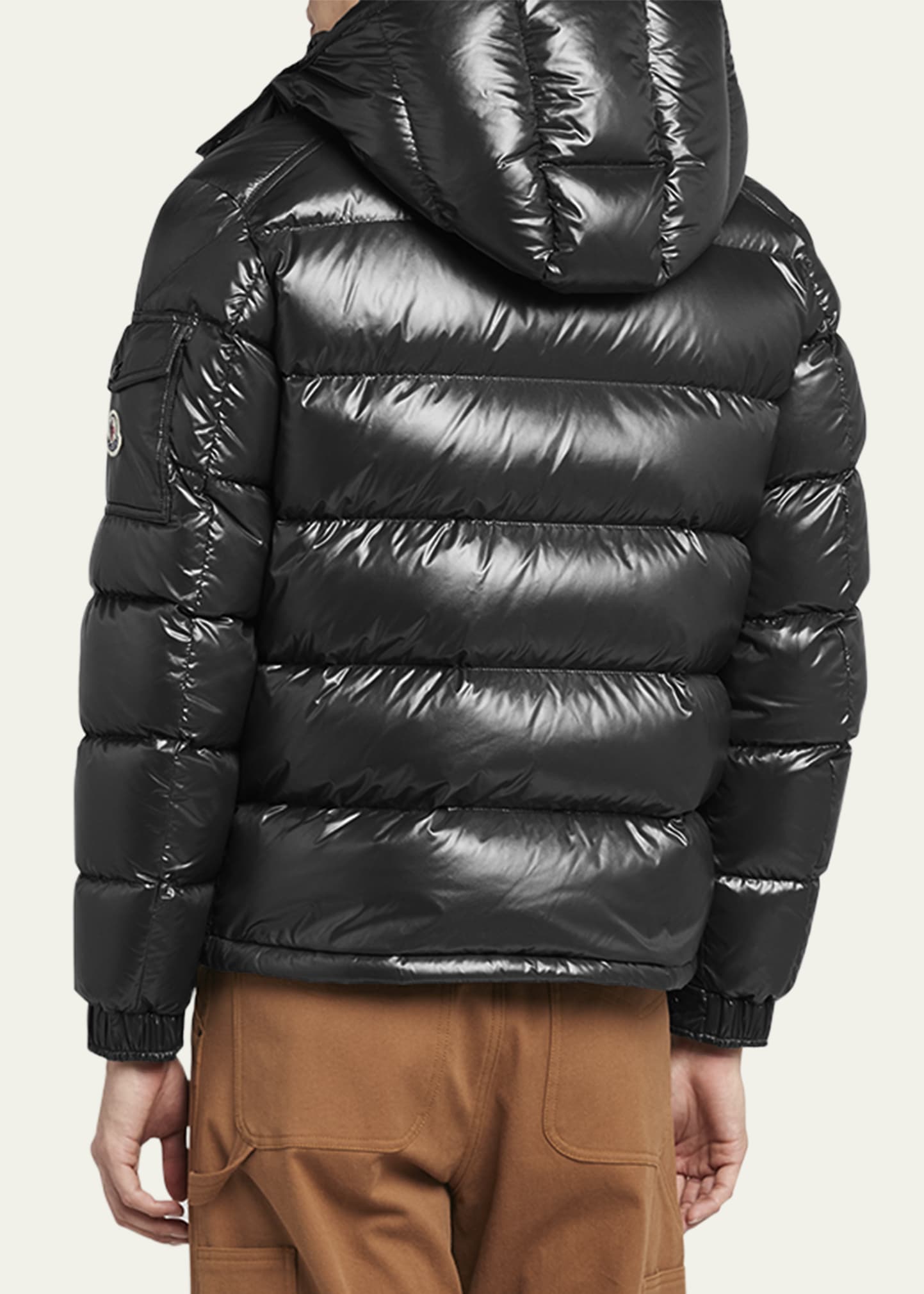 MONCLER　セール DORFMAN Moncler Men's Montbeliard Shiny Nylon Jacket - Bergdorf Goodman