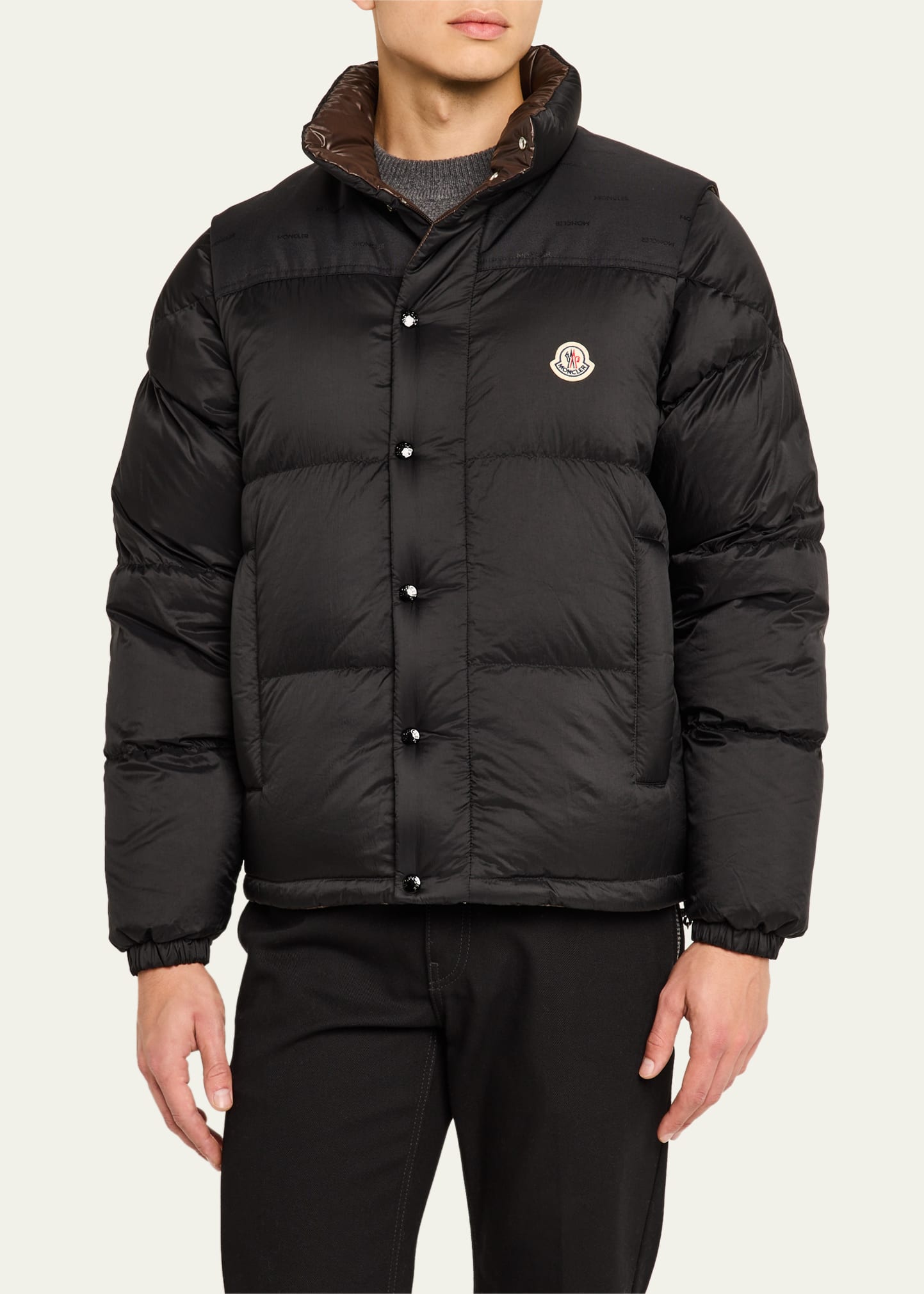 MONCLER　セール DORFMAN Moncler Genius 2 Moncler 1952 White and Red Dorfman Jacket