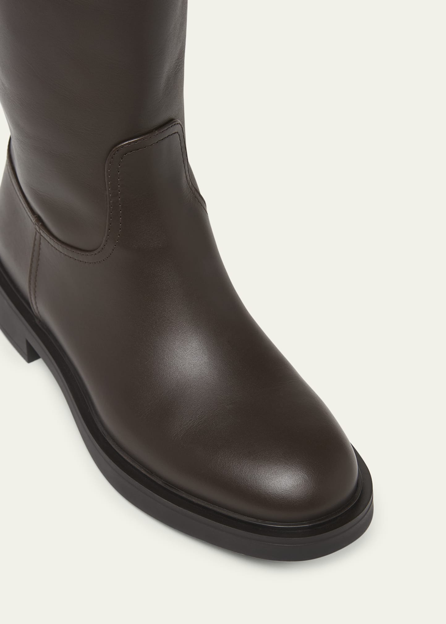 Gianvito Rossi Tall Leather Riding Boots - Bergdorf Goodman