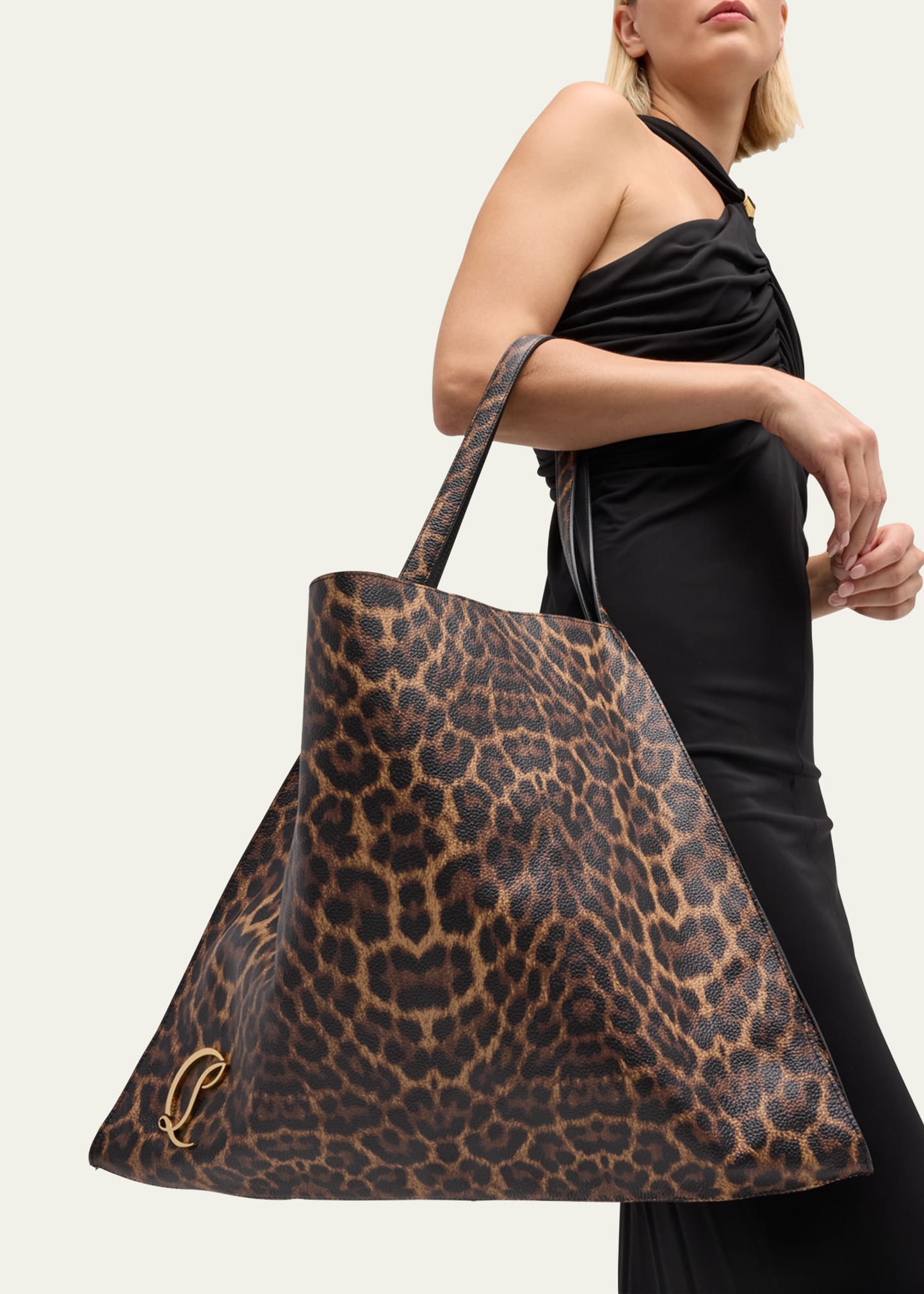 【関税込】◆Christian Louboutin◆Le54 レザー トートバッグ CHRISTIAN LOUBOUTIN (クリスチャンルブタン) Le 54 CL TOTE