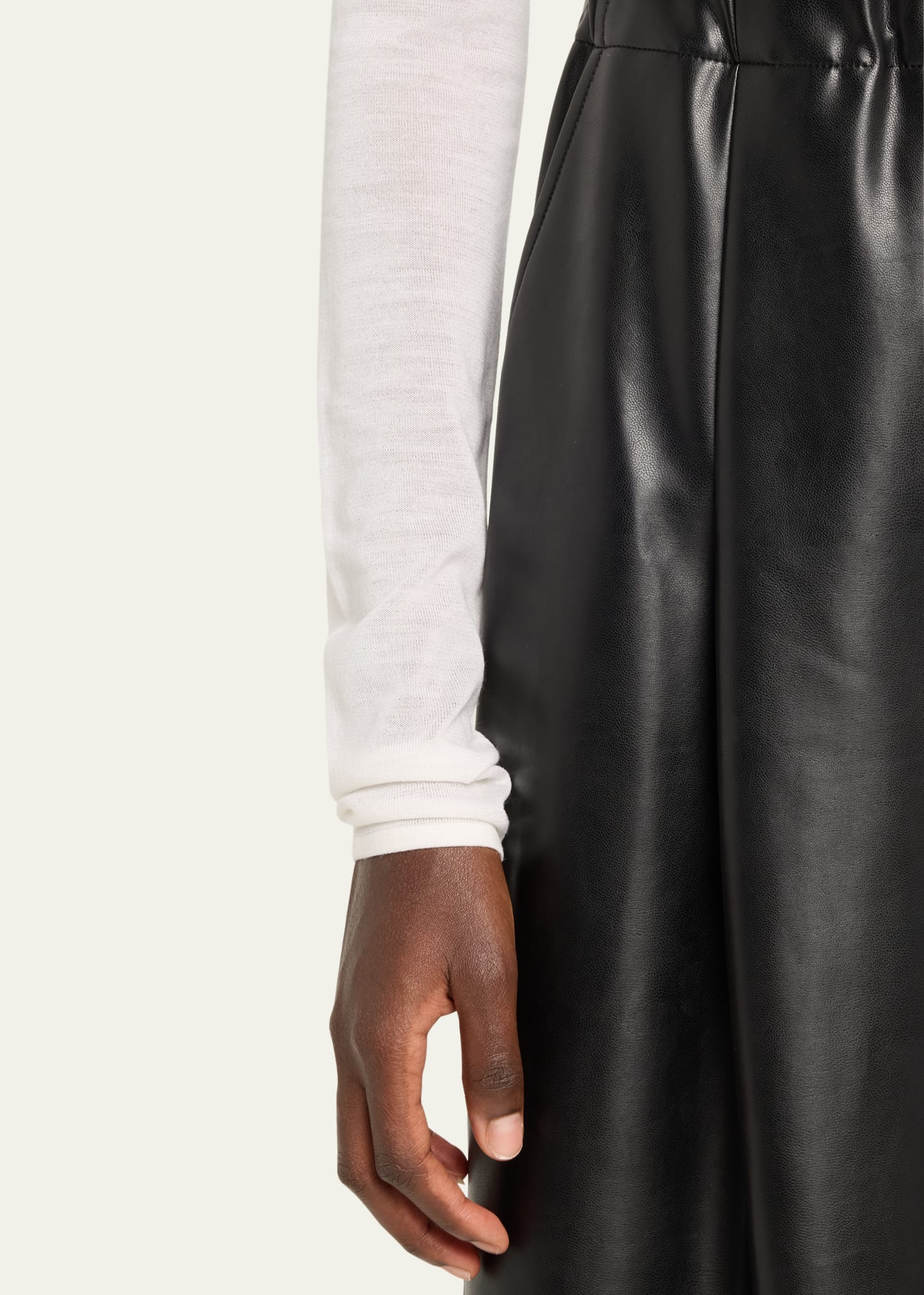 パンツ archive COMME CA docking leather pants Vintage Mens