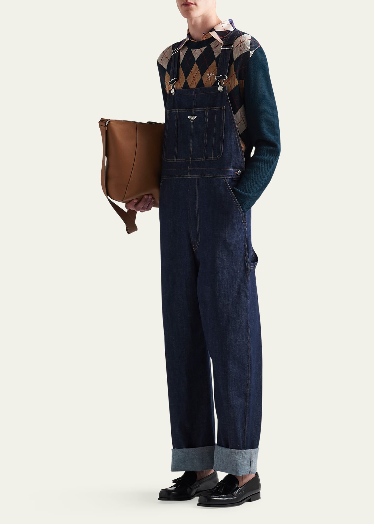 PRADA＊Denim overalls デニム オーバーオール＊送料込 Prada Denim Overalls | Saks Fifth Avenue
