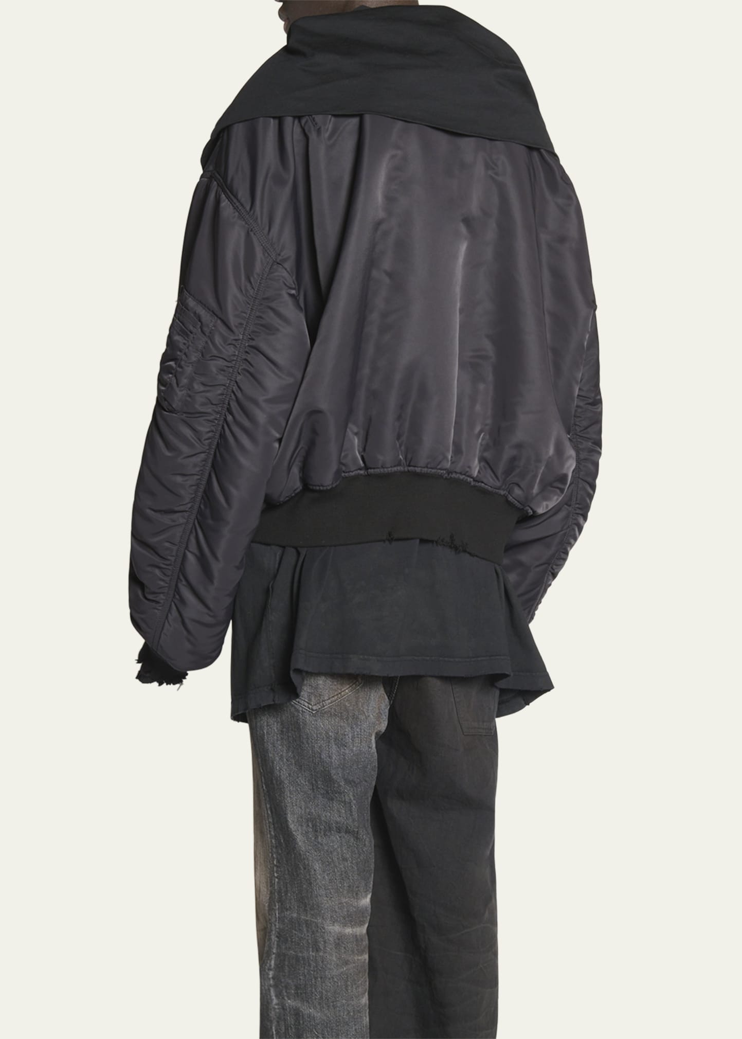 Balenciaga Men's Incognito Bomber Jacket - Bergdorf Goodman