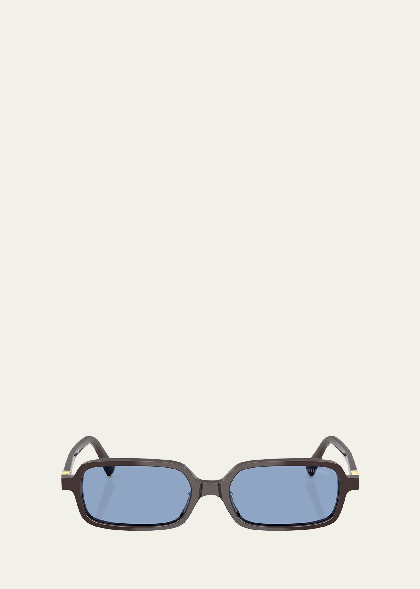 Miu Miu 11Zs Rectangular Sunglasses - Bergdorf Goodman