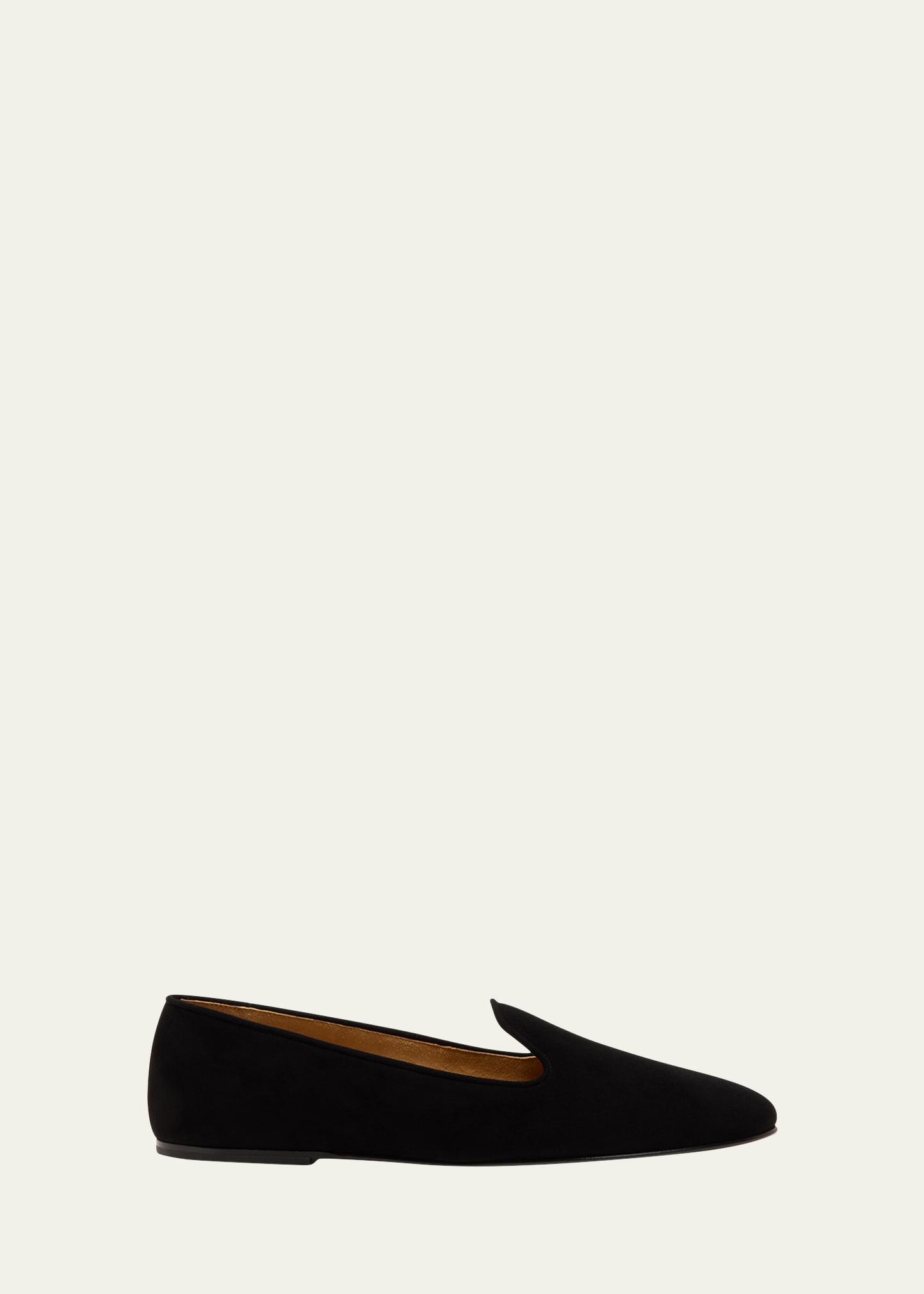 VIP【関税送料無料】希少 The Row Tippi Loafers THE ROW Tippi Suede Leather Loafers - Bergdorf Goodman