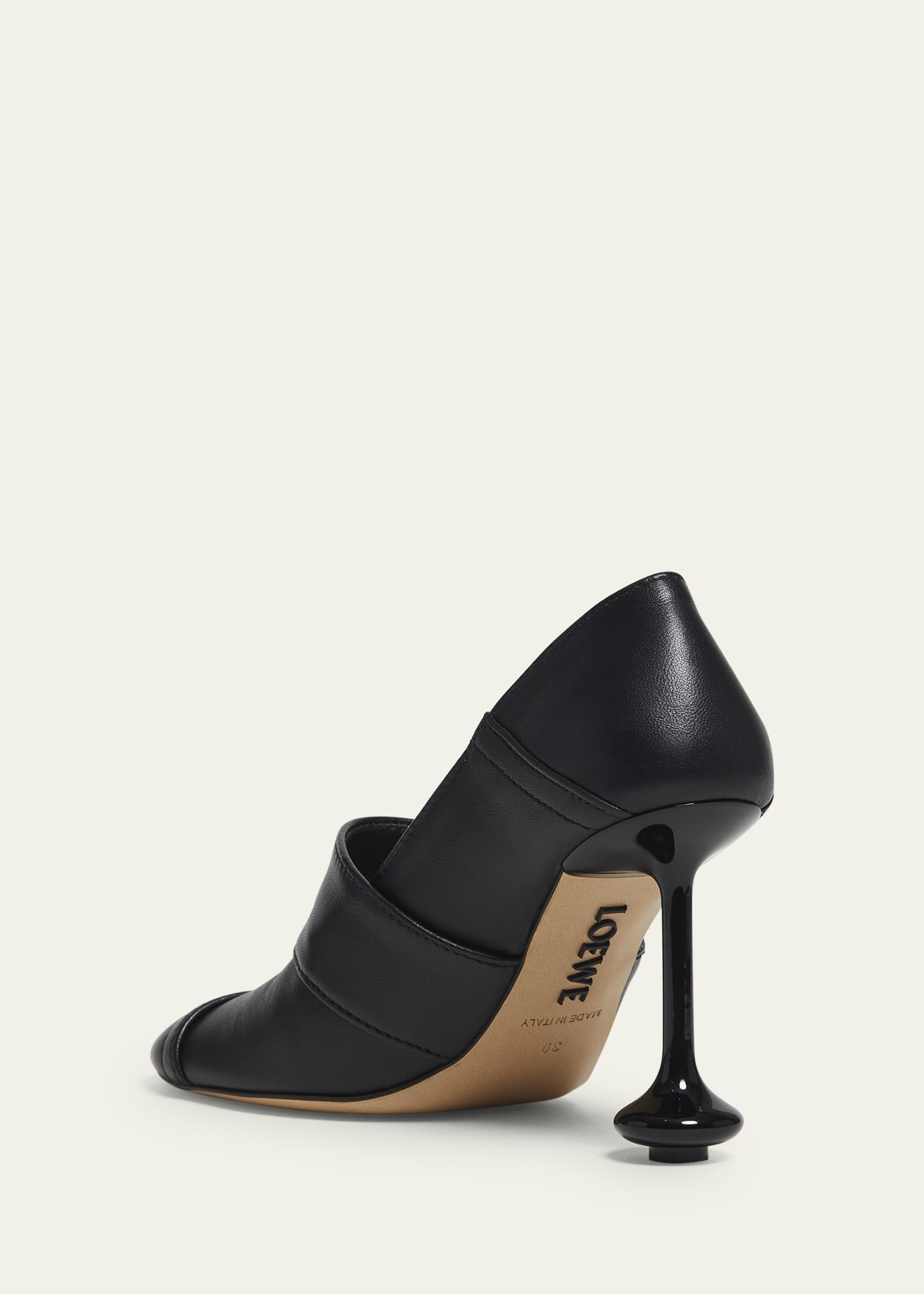 Loewe Toy Panta Leather Pumps - Bergdorf Goodman