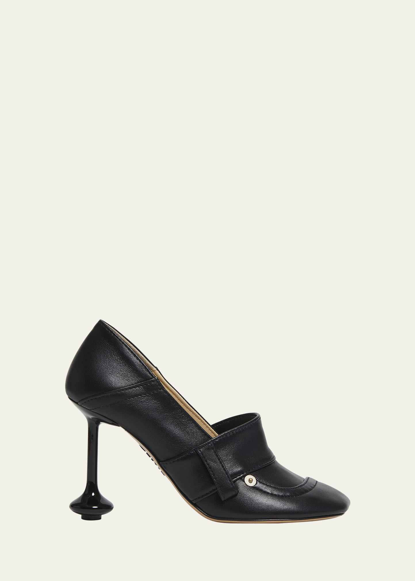 シューズ・サンダルその他 LOEWE Woman Pumps Brown LLSP379X01 2530 Petal slingback heel sandal in mesh Brown - LOEWE