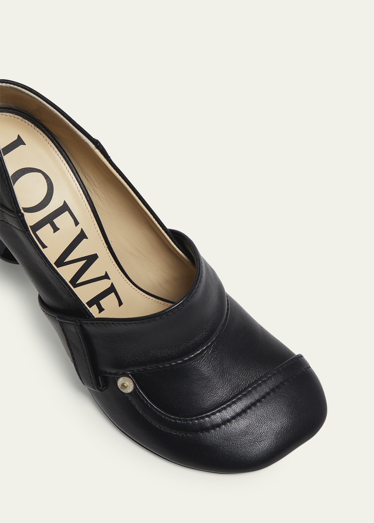LOEWE♡ Toy Panta 45 レザーミュール 0400021292122_BLACK_A4?wid=830