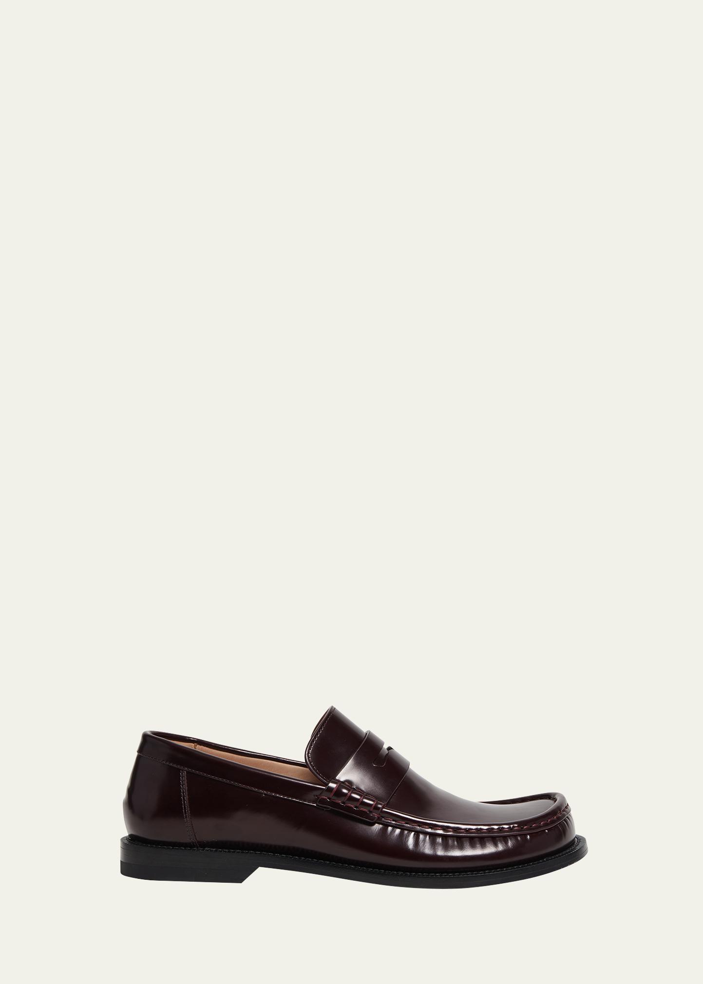 Loewe Campo Leather Penny Loafers - Bergdorf Goodman display picture 2