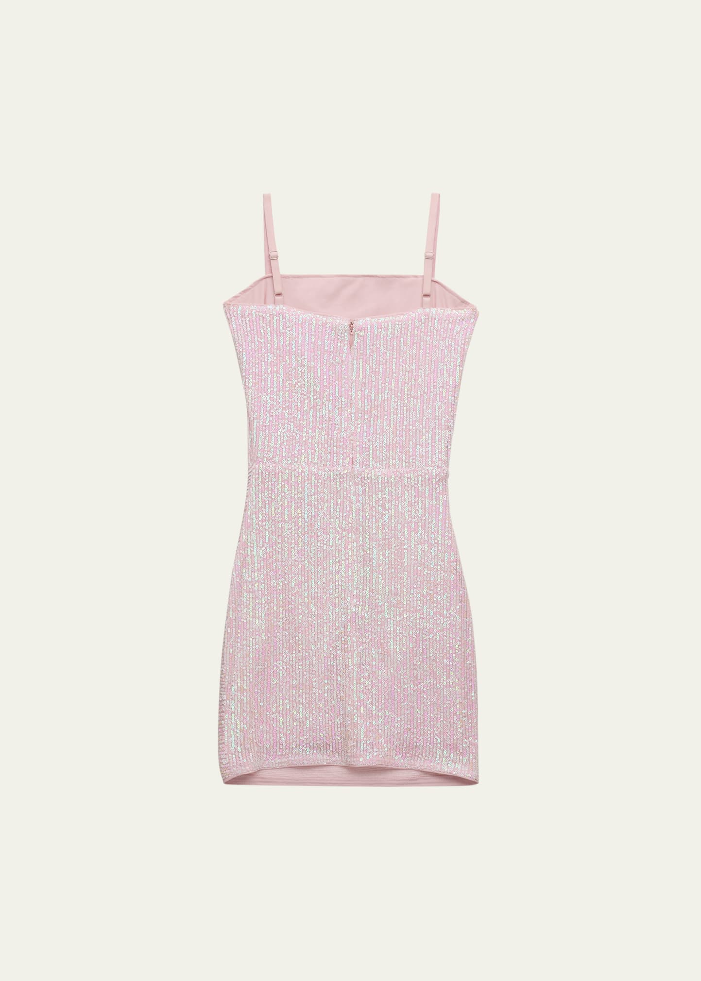 slim fit dress slacks Crystal Strap Sequin Mini Dress  AREA
