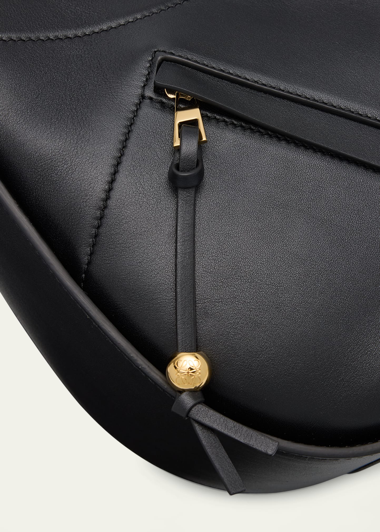 Loewe Hammock Slice Leather Crossbody Bag - Bergdorf Goodman