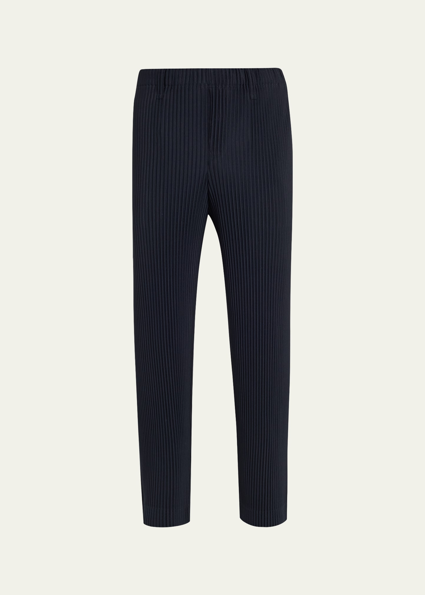 Homme Plisse Issey Miyake Men's Pleated Straight-Leg Pants