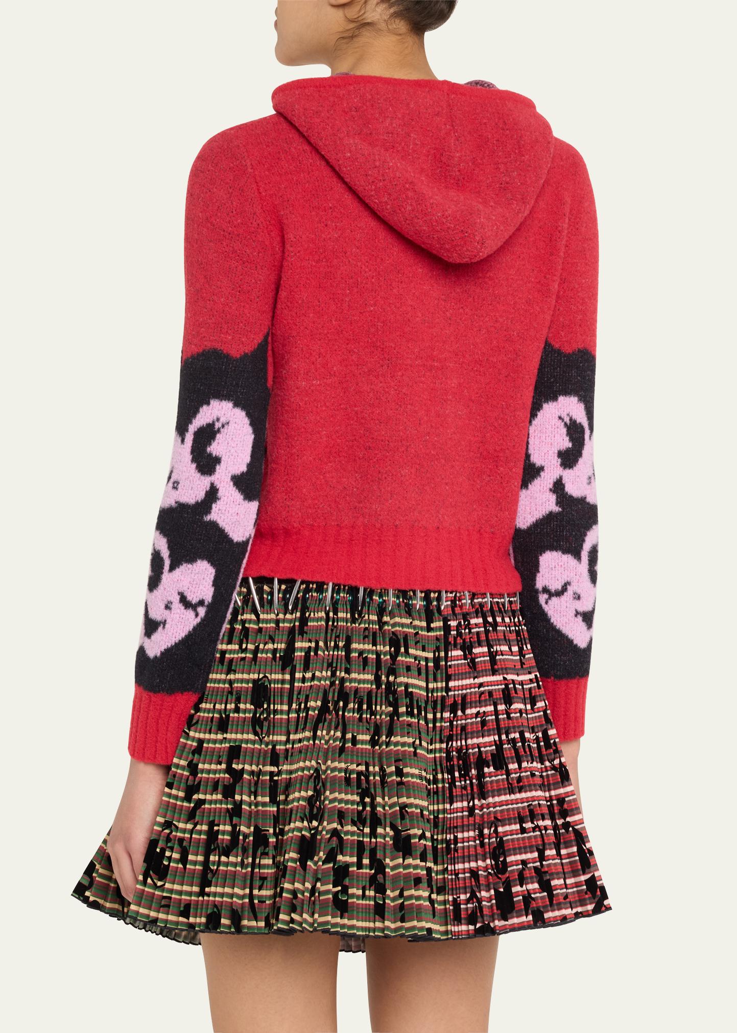 Chopova Lowena Wink Hooded Zip Cardigan - Bergdorf Goodman