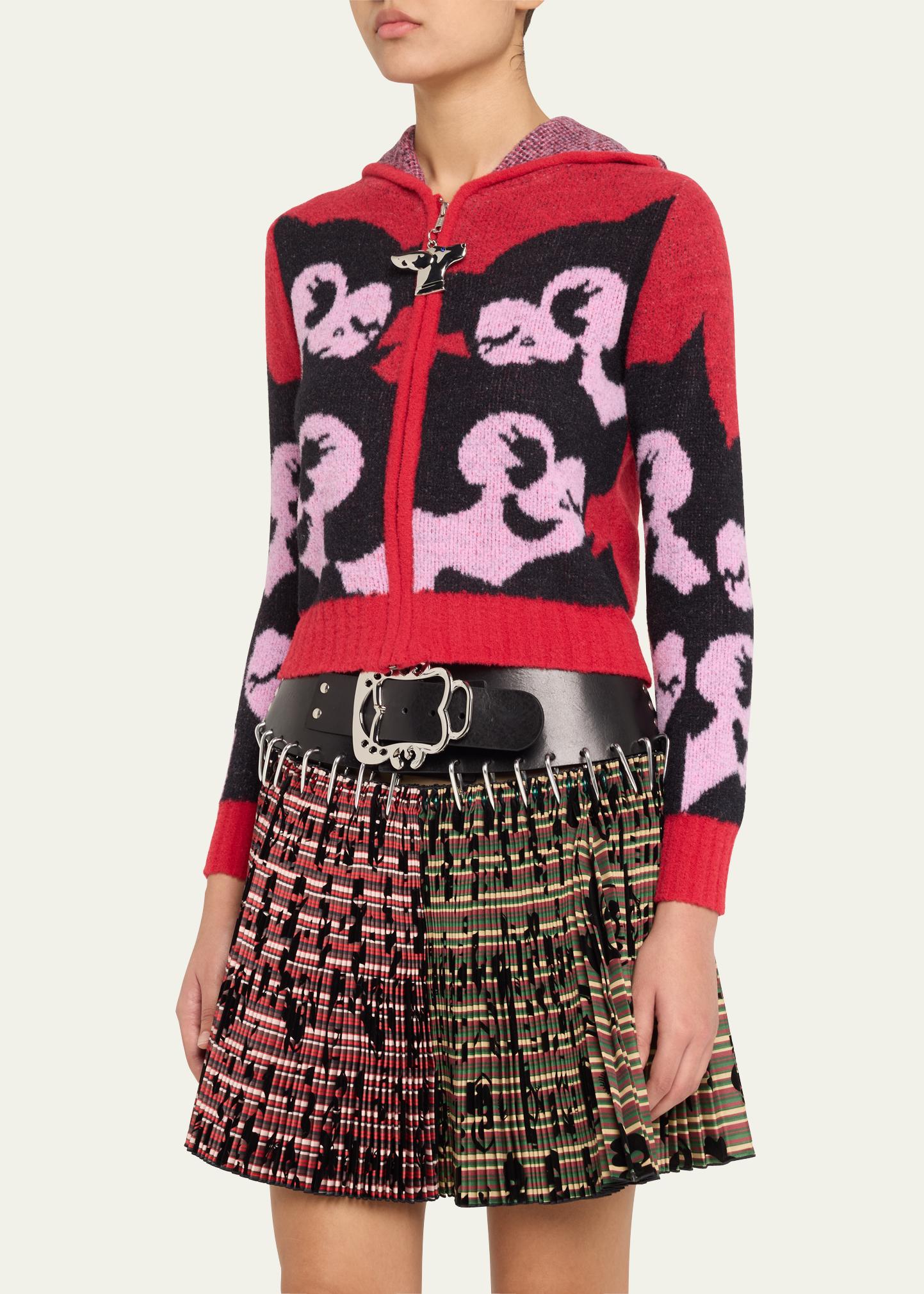 Chopova Lowena Wink Hooded Zip Cardigan - Bergdorf Goodman