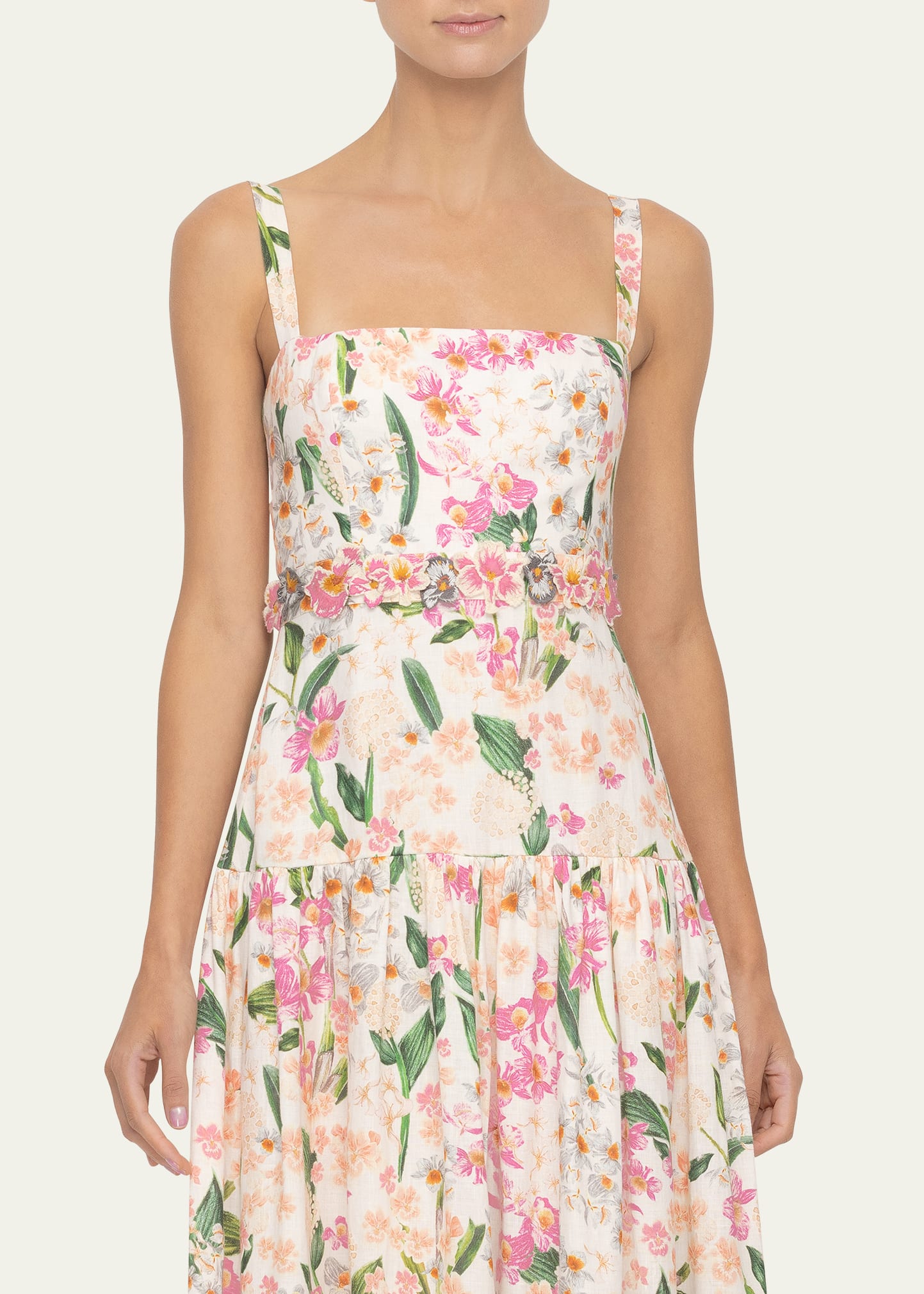balos lima floral maxi dress Balos Lima Floral Dress  y&i clothing boutique