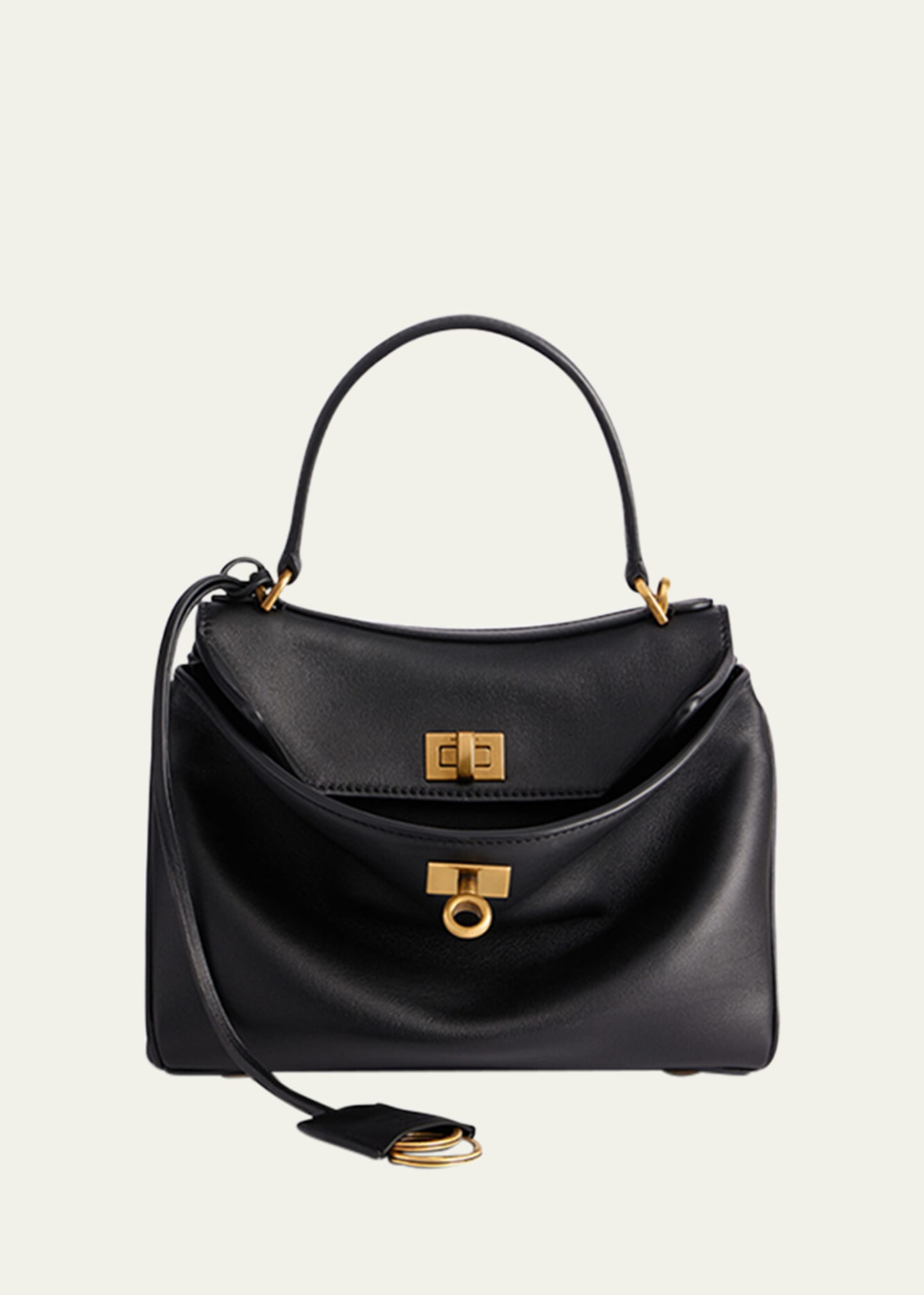 【関税&送料込】Balenciaga Borsa Rodeo Piccola In Pelle Women's Rodeo Mini Handbag in Pine Green | Balenciaga US