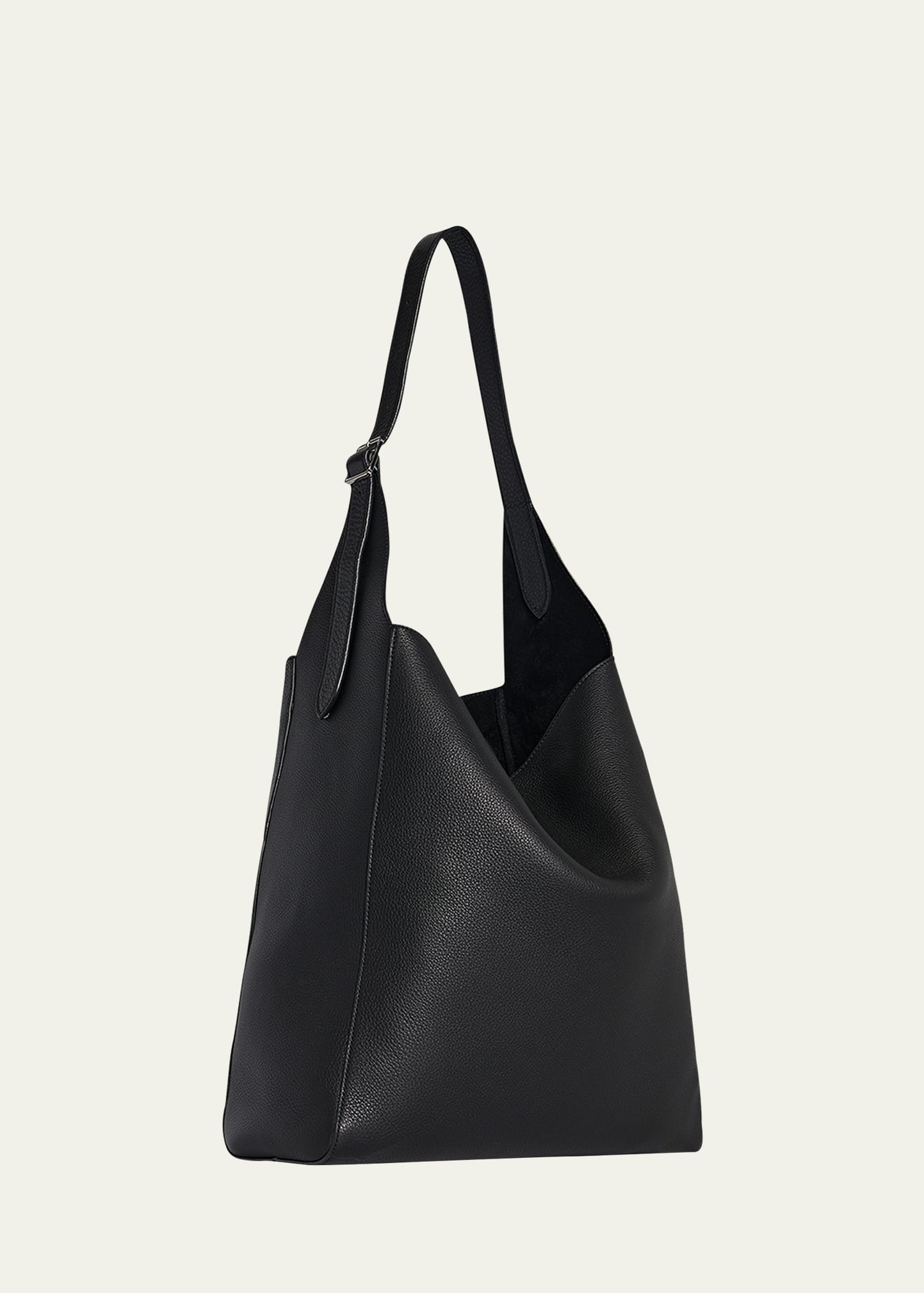 THE ROW Blake Hobo in Lux Grained Leather - Bergdorf Goodman