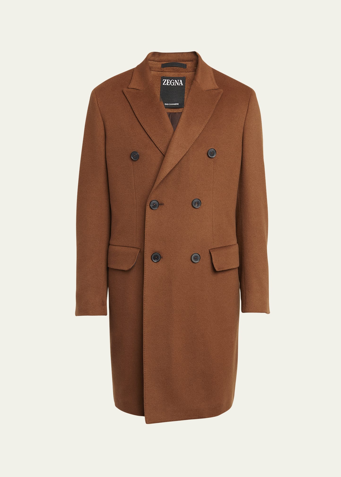 ZEGNA Men's Oasi Cashmere Double-Breasted Overcoat - Bergdorf Goodman