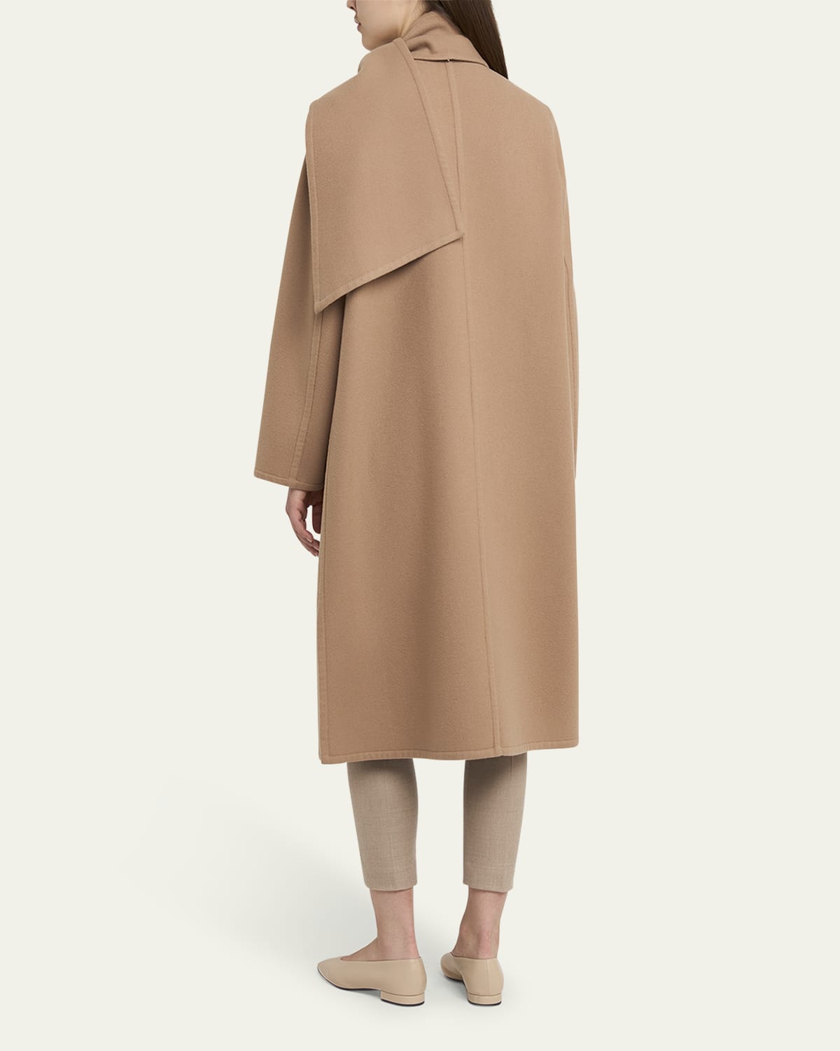 Loro Piana Gladwin Scarf-Neck Heavy Cashmere Coat - Bergdorf Goodman